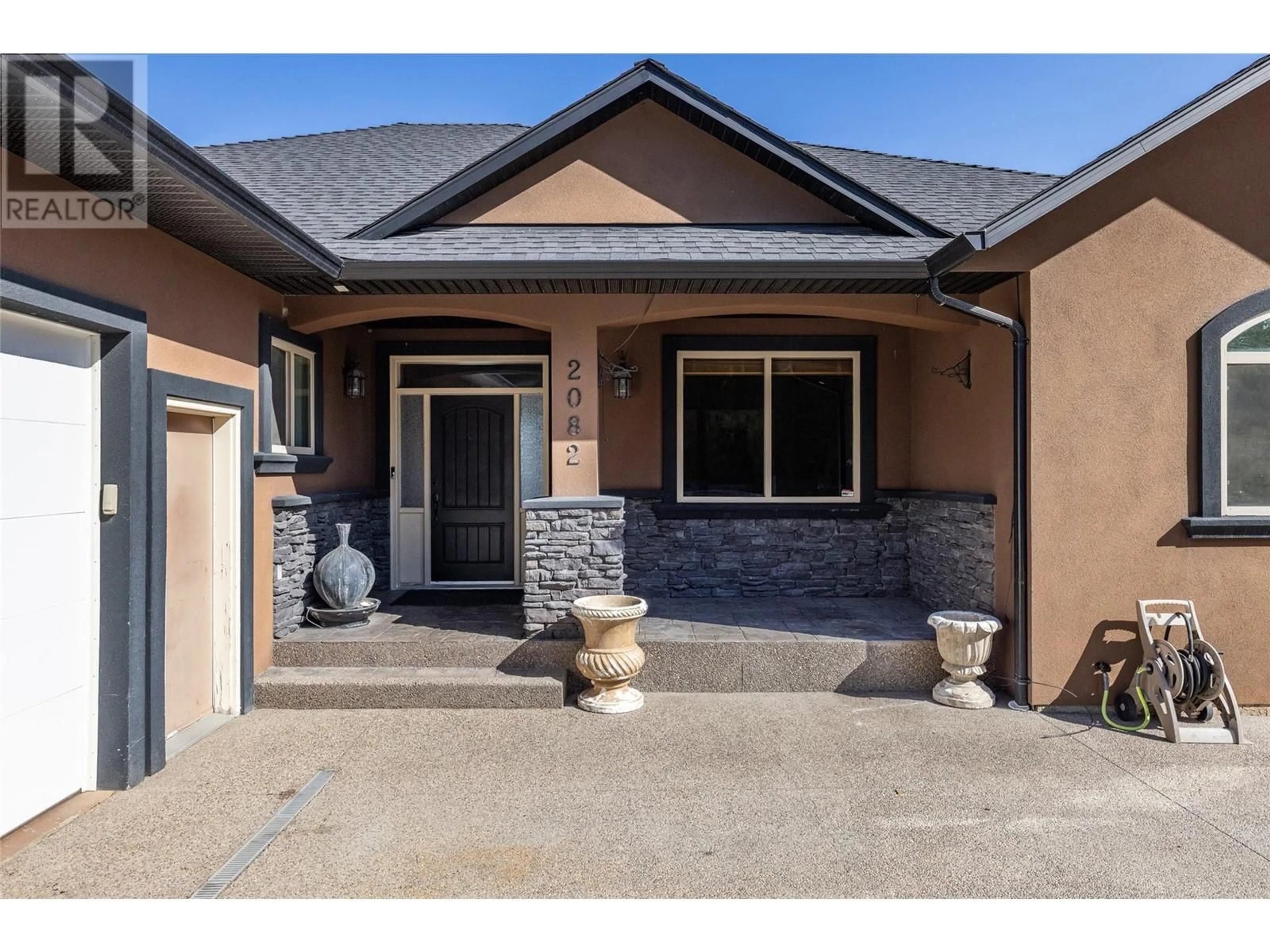 Home with brick exterior material, street for 2082 HORIZON DRIVE, West Kelowna British Columbia V1Z3Y5