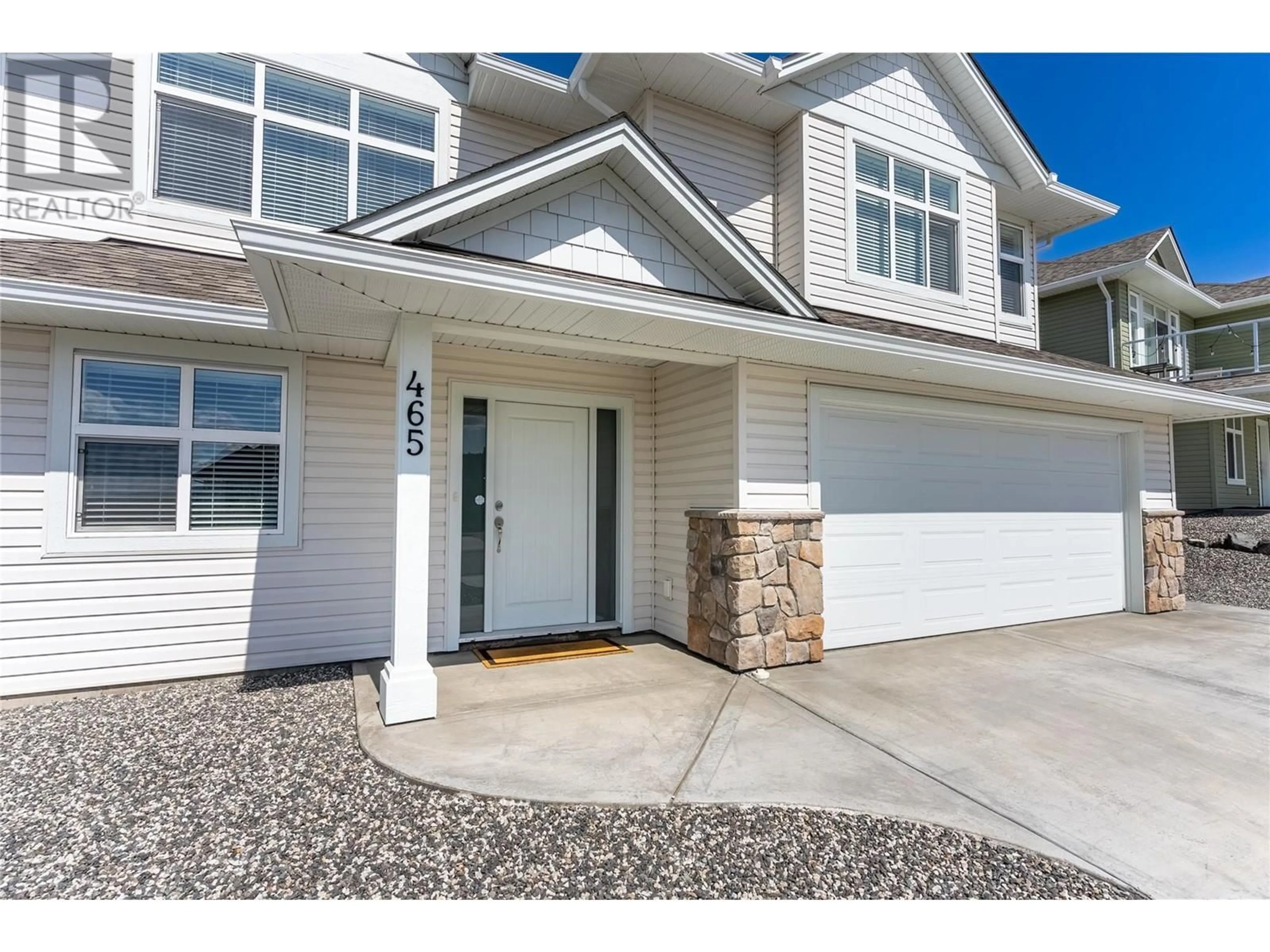 Home with vinyl exterior material, street for 465 DALADON DRIVE, Logan Lake British Columbia V0K1W0