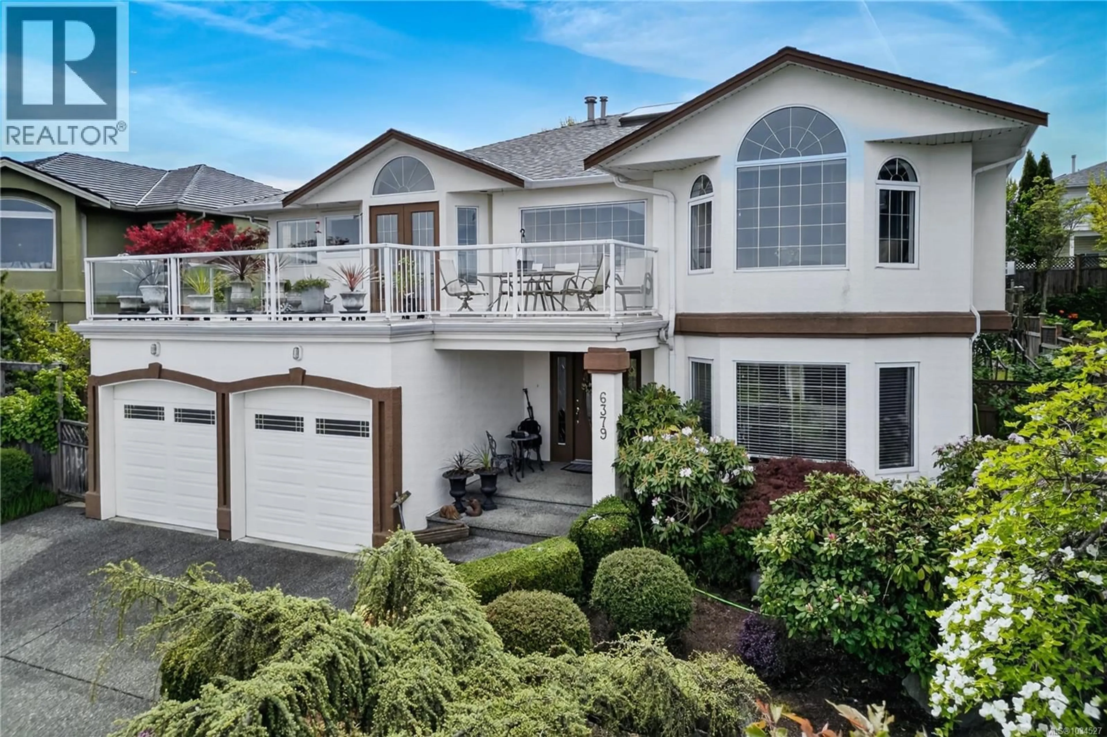 Home with vinyl exterior material, street for 6379 GROVELAND DRIVE, Nanaimo British Columbia V9V1P5