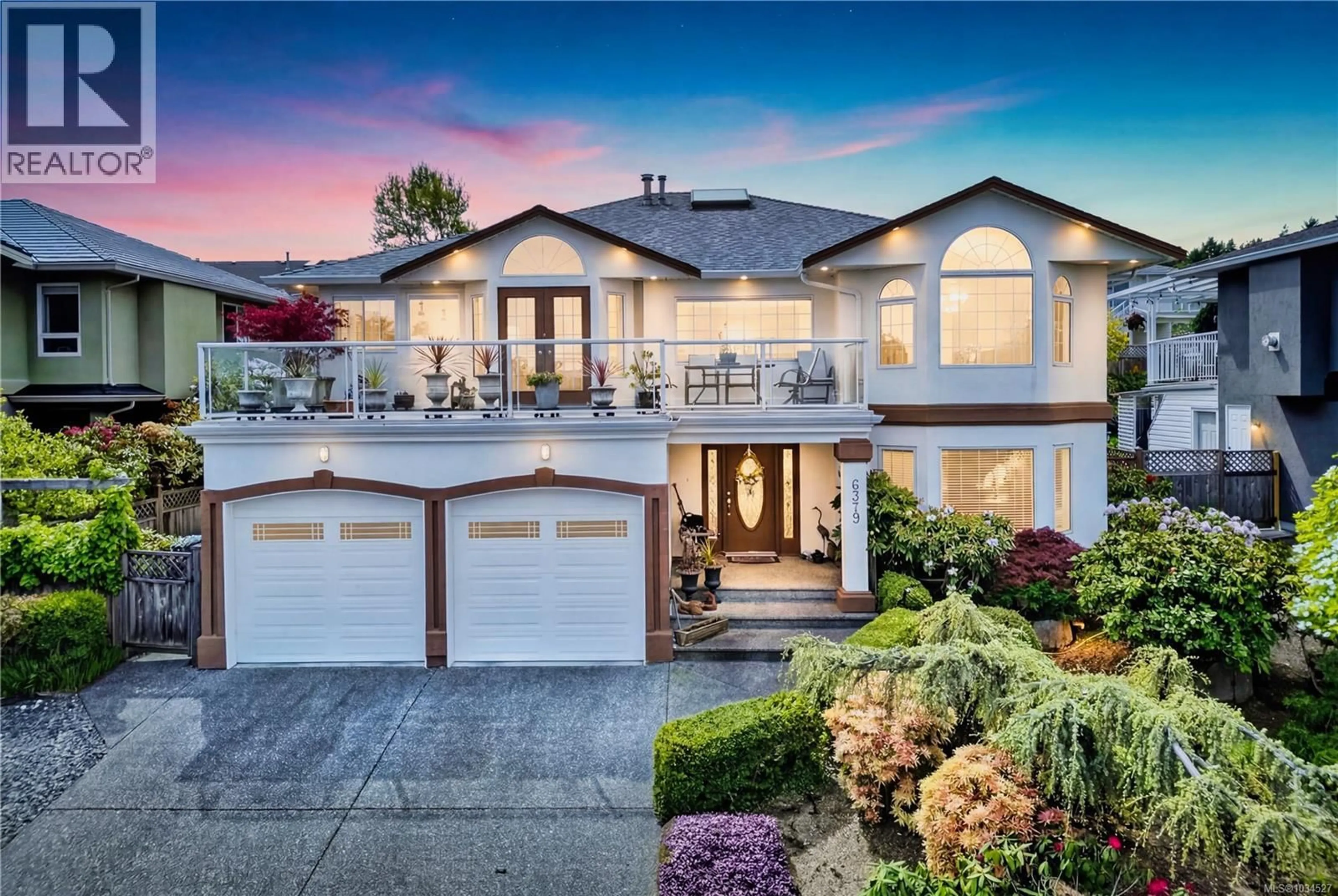 Home with vinyl exterior material, street for 6379 GROVELAND DRIVE, Nanaimo British Columbia V9V1P5