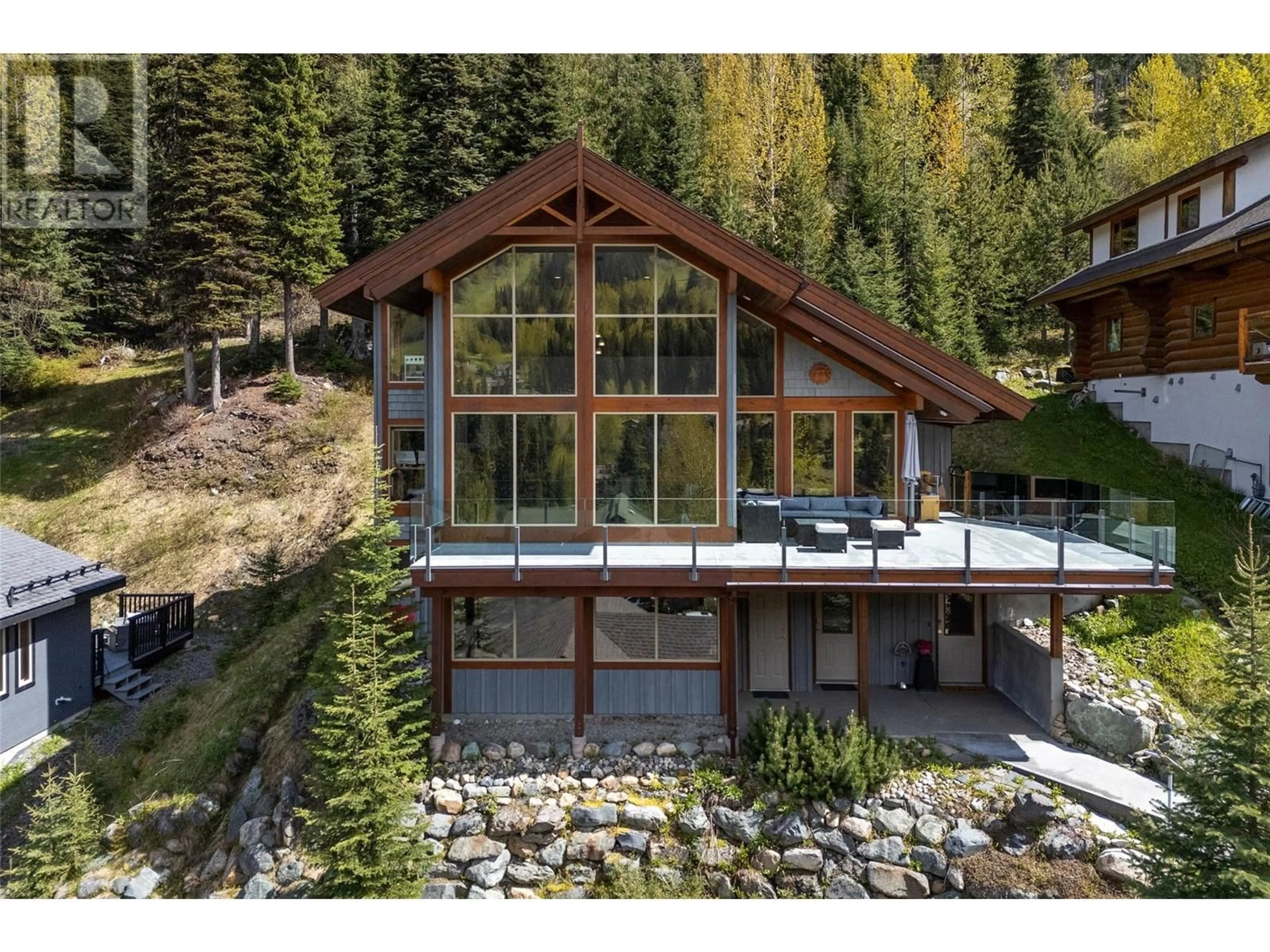 A pic from outside/outdoor area/front of a property/back of a property/a pic from drone, unknown for 2417 FAIRWAYS DRIVE, Sun Peaks British Columbia V0E5N0