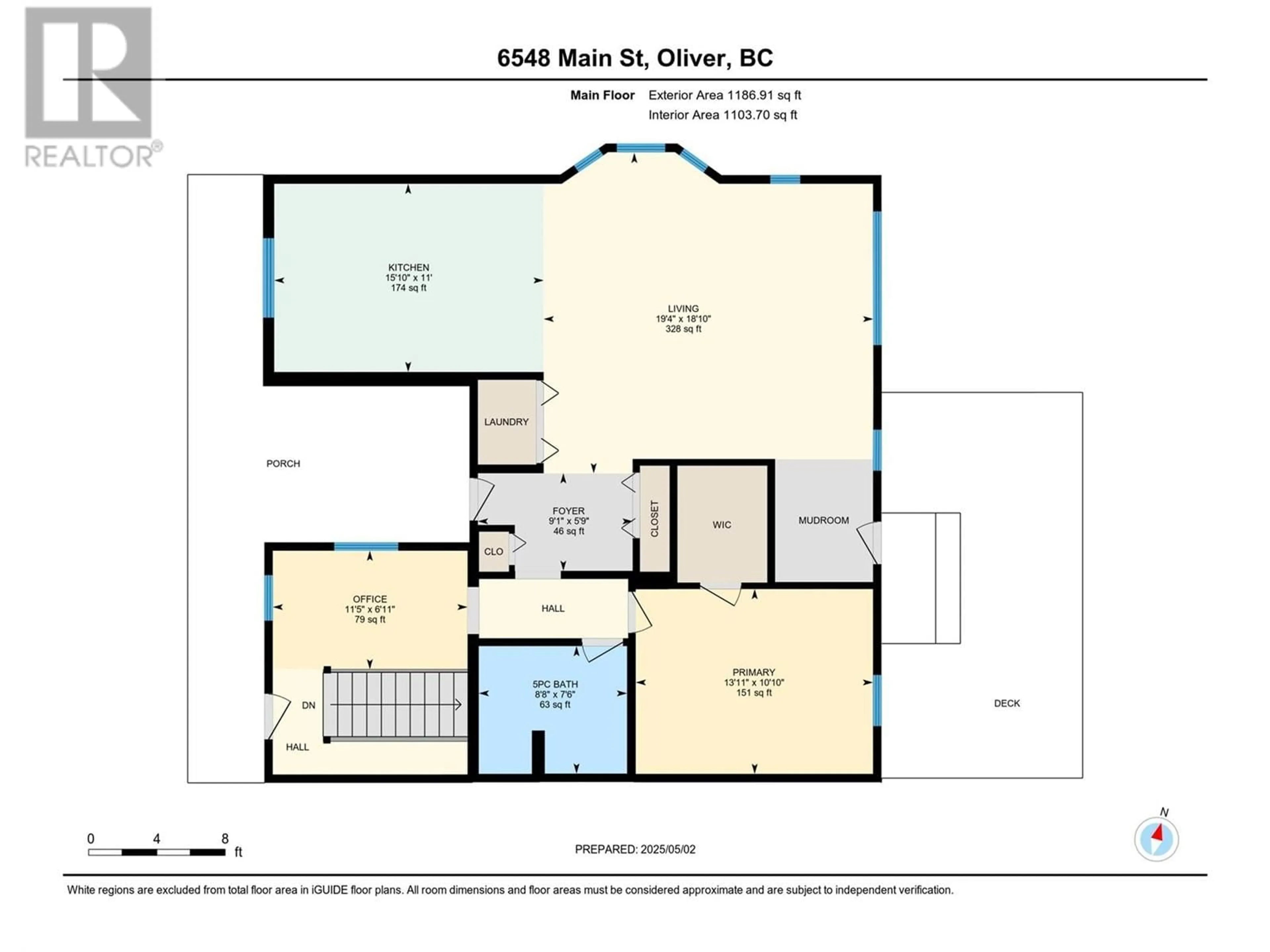 Floor plan for 6548 MAIN STREET, Oliver British Columbia V0H1T0