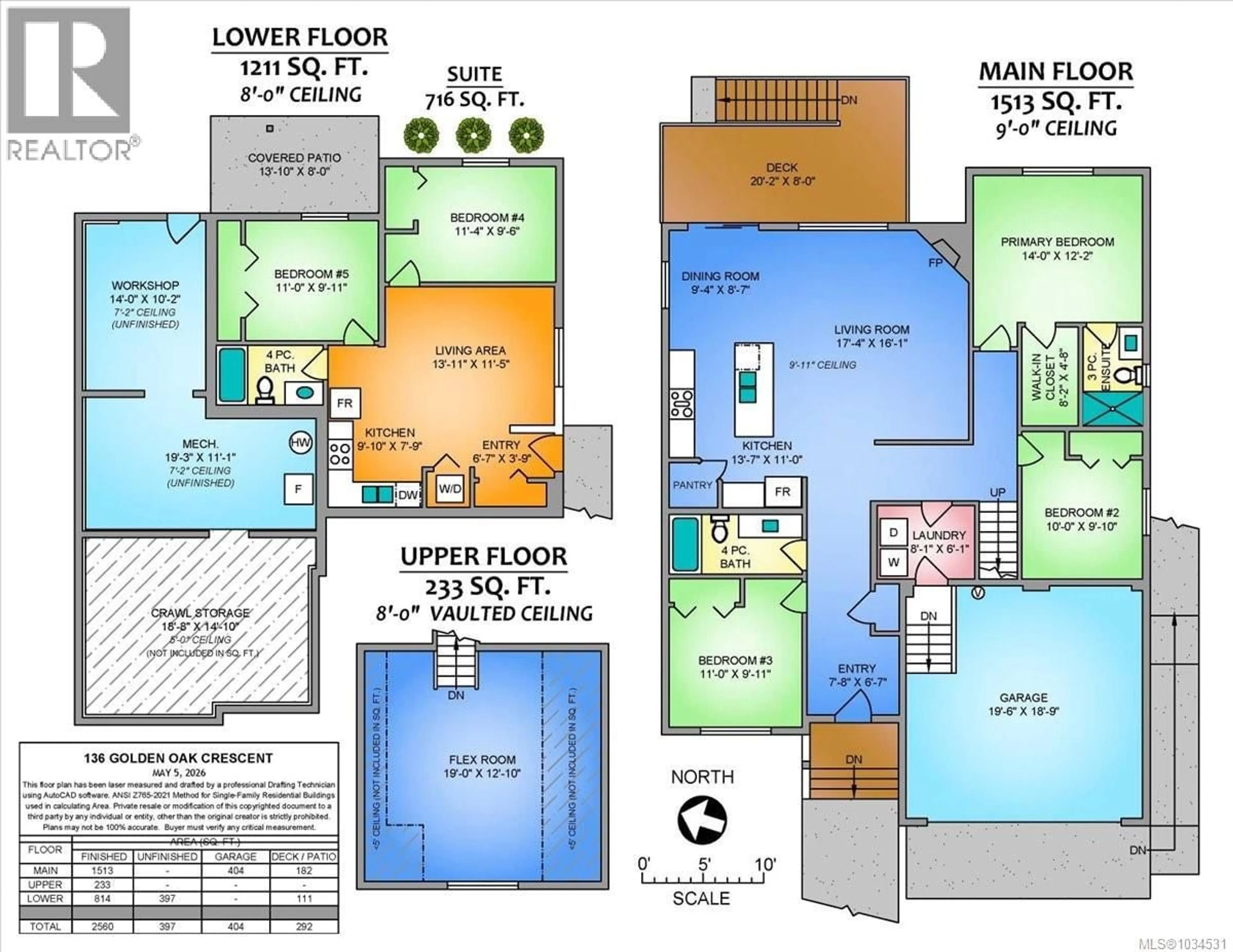 Floor plan for 136 GOLDEN OAKS CRESCENT, Nanaimo British Columbia V9T0K8