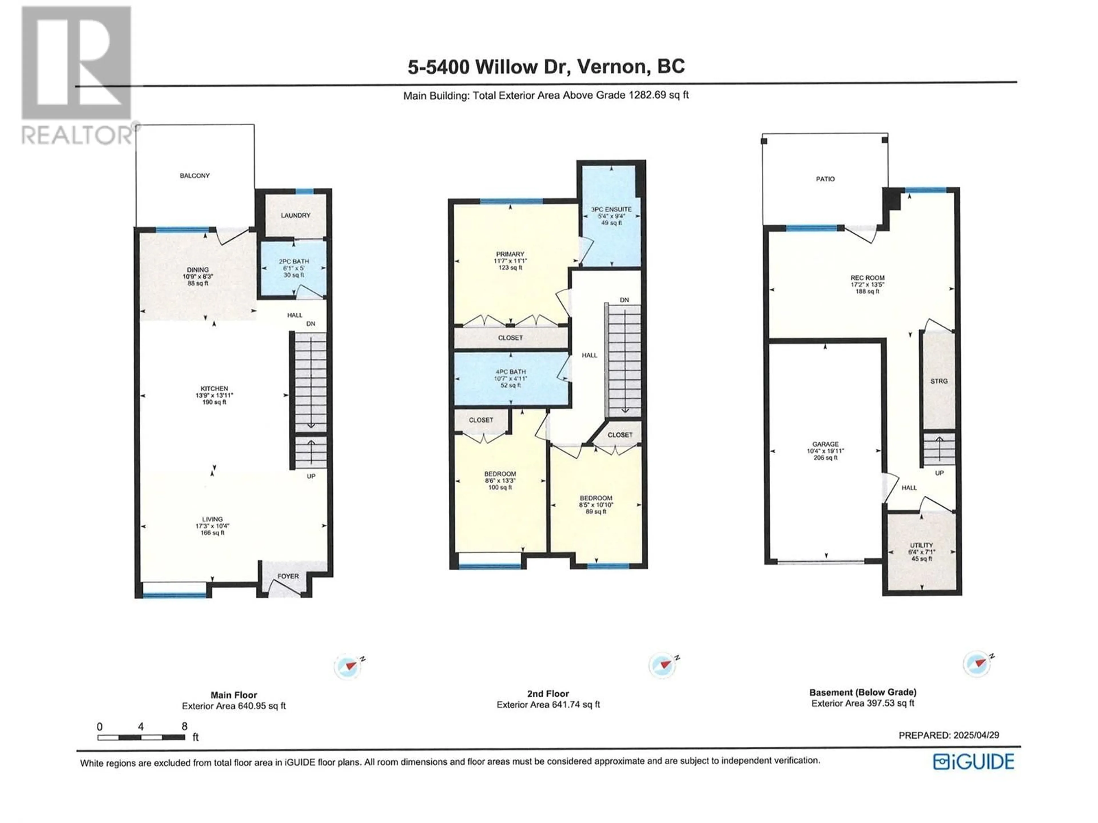 Floor plan for 5 - 5400 WILLOW DRIVE, Vernon British Columbia V1T7R3