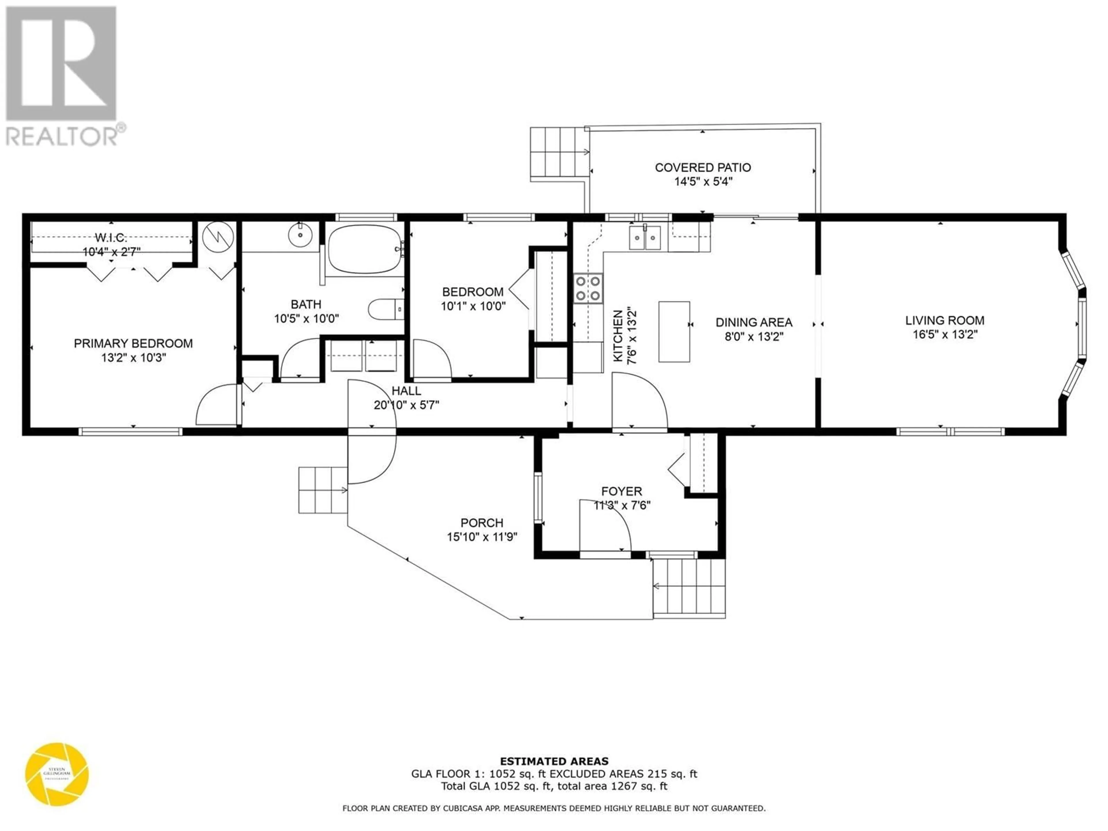 Floor plan for 98 - 2401 ORD ROAD, Kamloops British Columbia V2B7V8