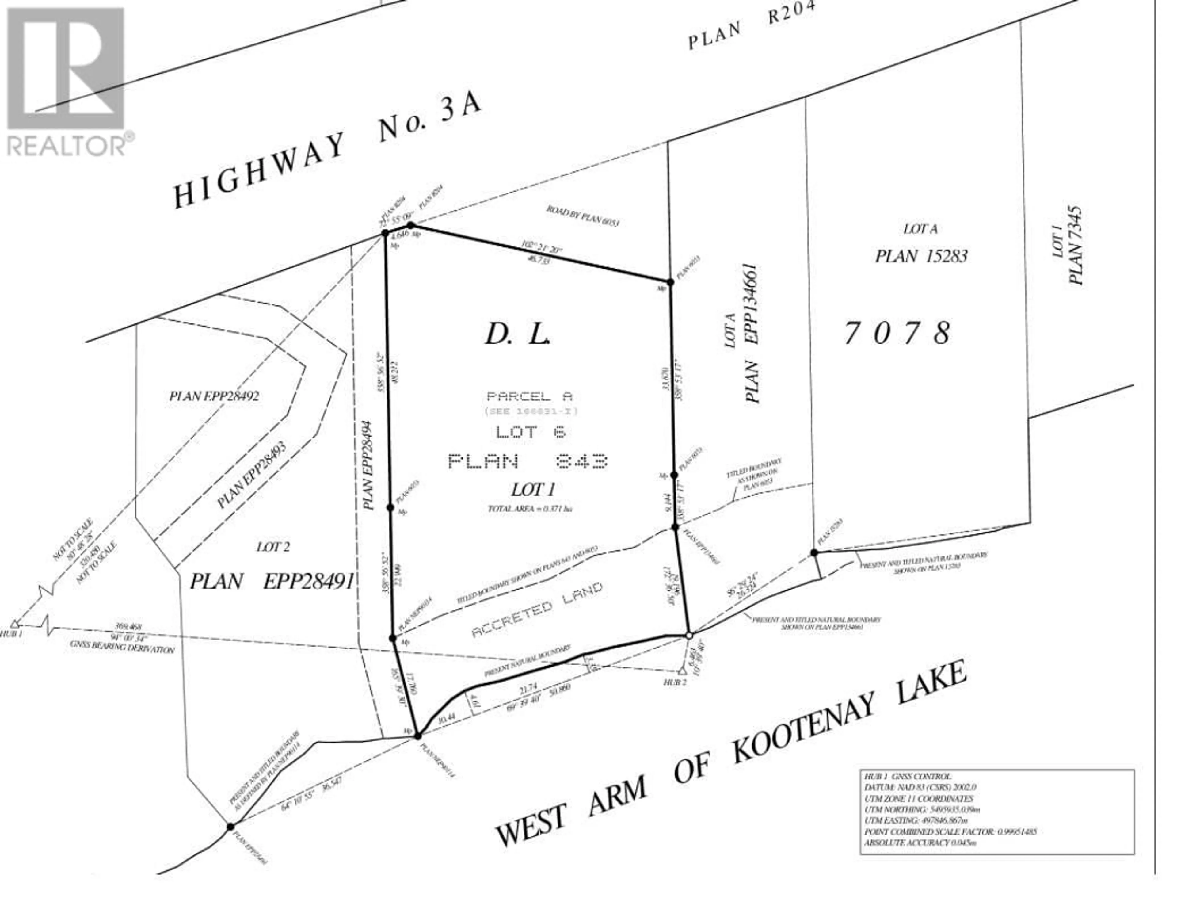 Picture of a map for 6602 3A HIGHWAY, Nelson British Columbia V1L6S1