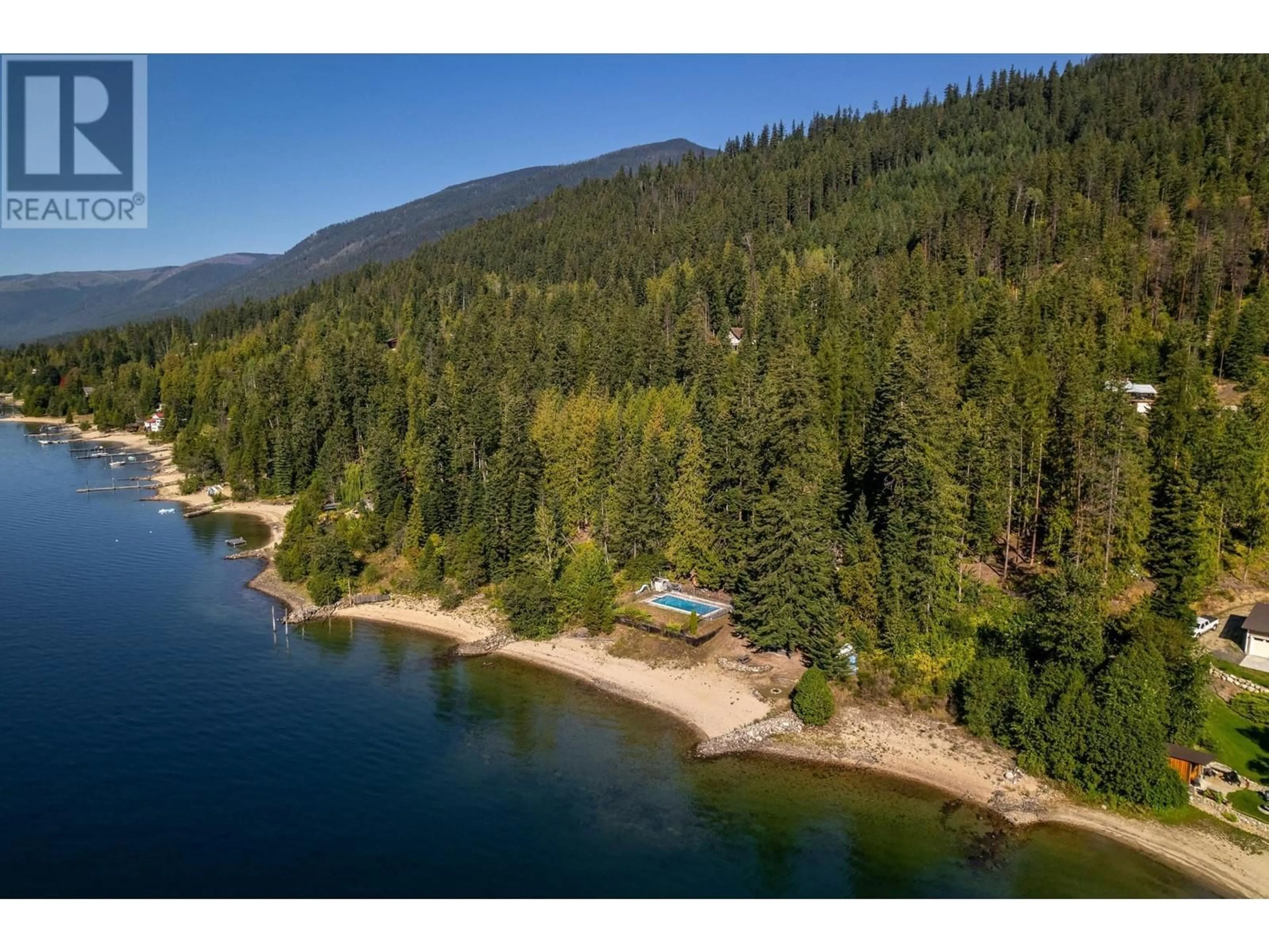 A pic from outside/outdoor area/front of a property/back of a property/a pic from drone, water/lake/river/ocean view for 6602 3A HIGHWAY, Nelson British Columbia V1L6S1