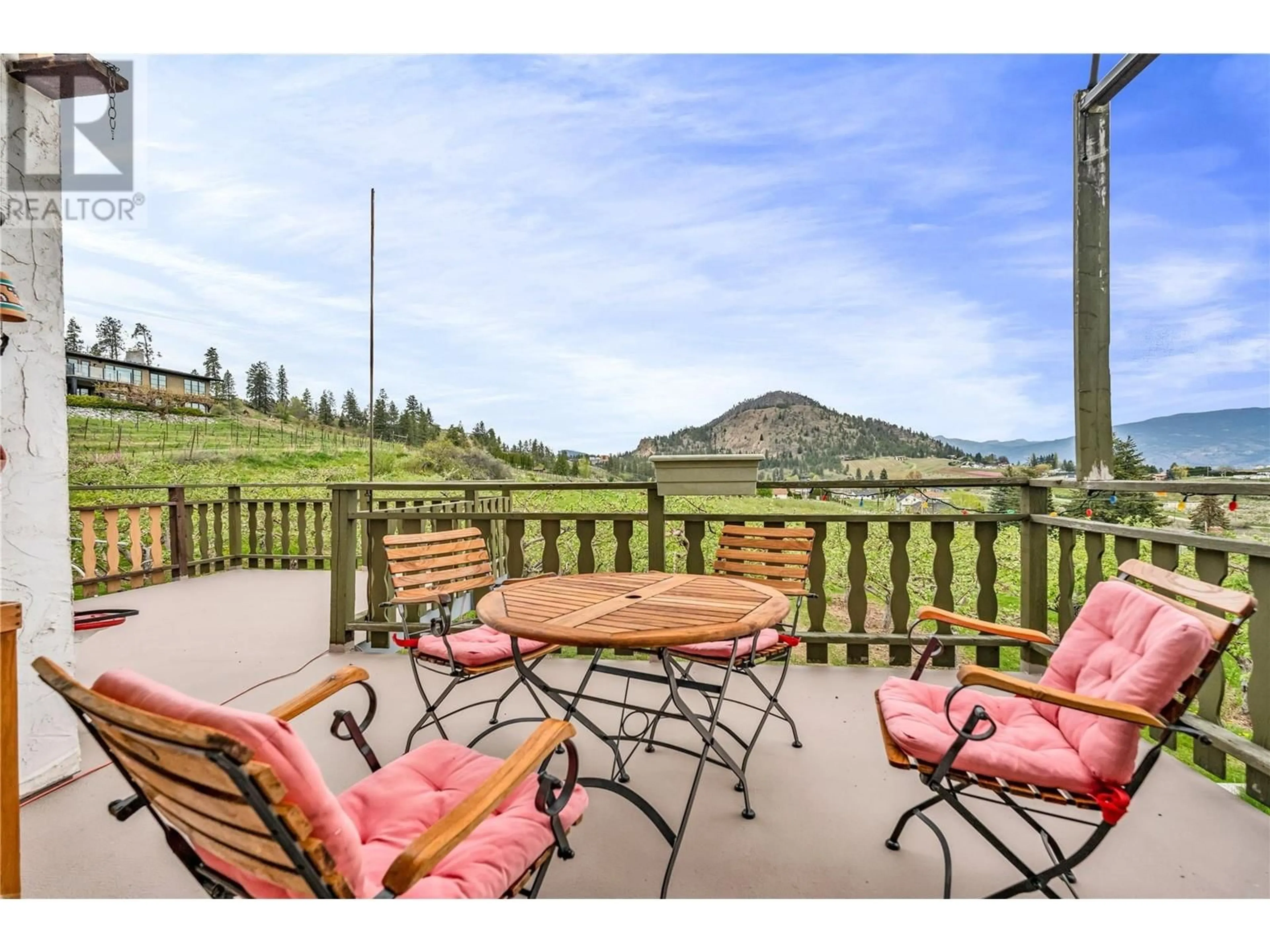 Patio, mountain view for 4206 MONRO AVENUE, Summerland British Columbia V0H1Z2