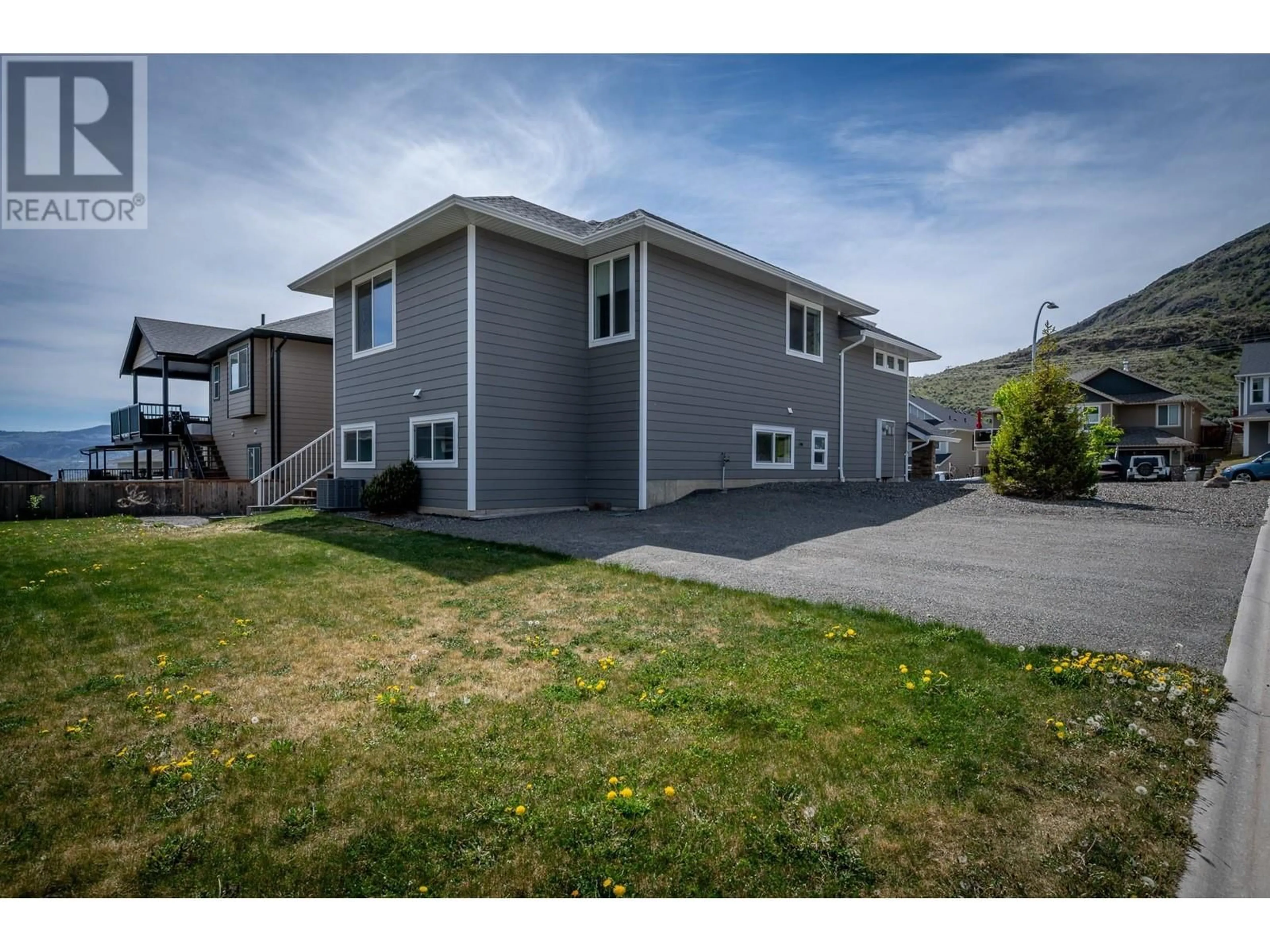Home with vinyl exterior material, street for 2198 SADDLEBACK DRIVE, Kamloops British Columbia V2B0G7
