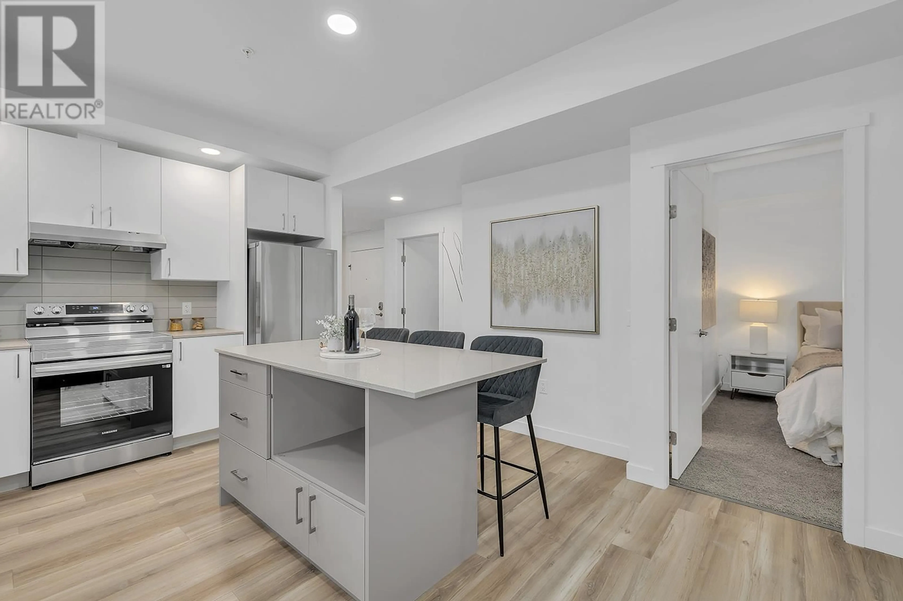 Open concept kitchen, unknown for 301 - 1111 FROST ROAD, Kelowna British Columbia V1W0G8