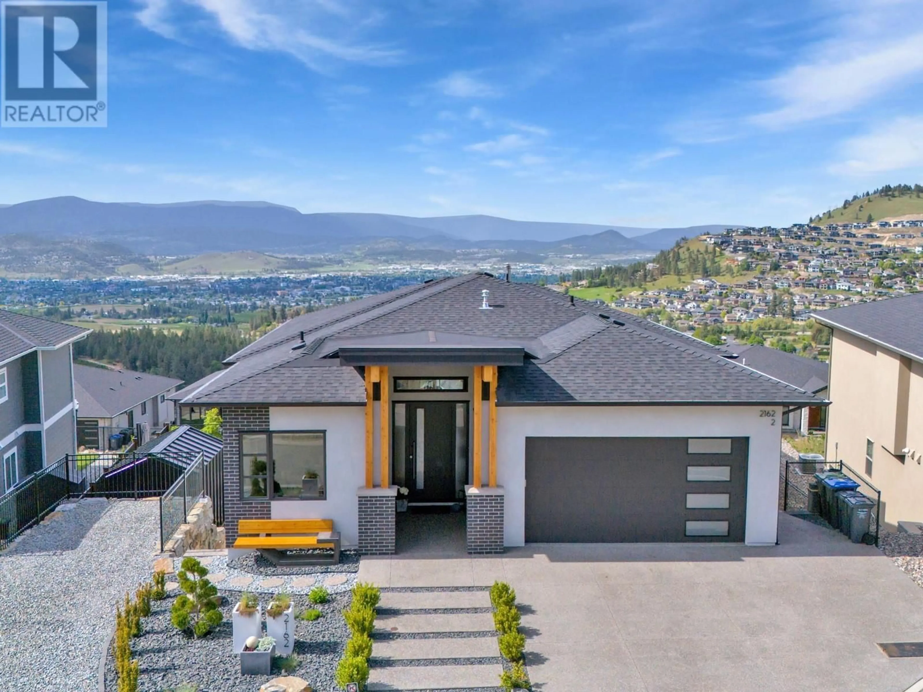 Home with vinyl exterior material, mountain view for 2162 TRAMONTO COURT, Kelowna British Columbia V1P1V1