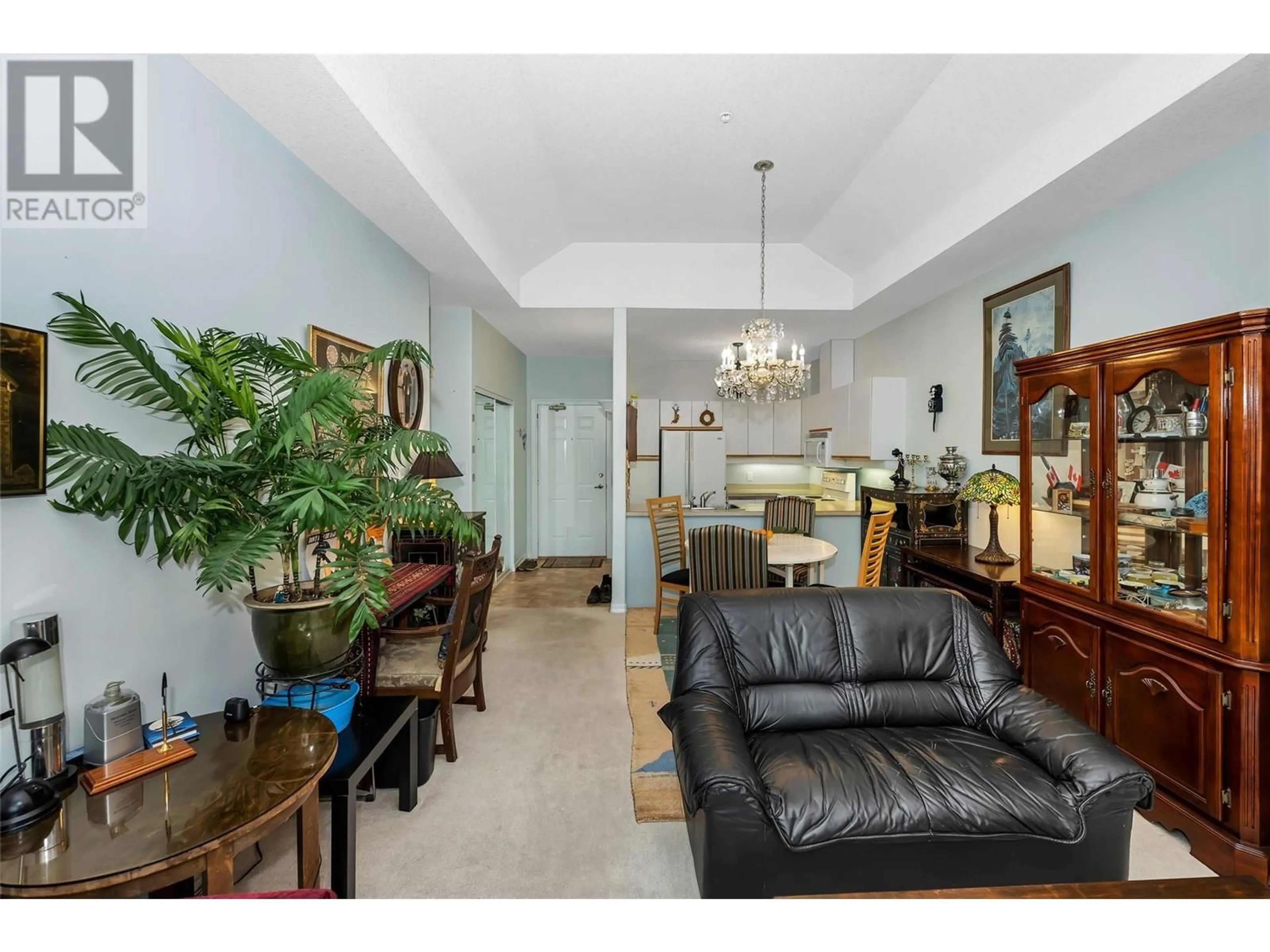 Living room with furniture, unknown for 410 - 3805 30 AVENUE, Vernon British Columbia V1T9M3