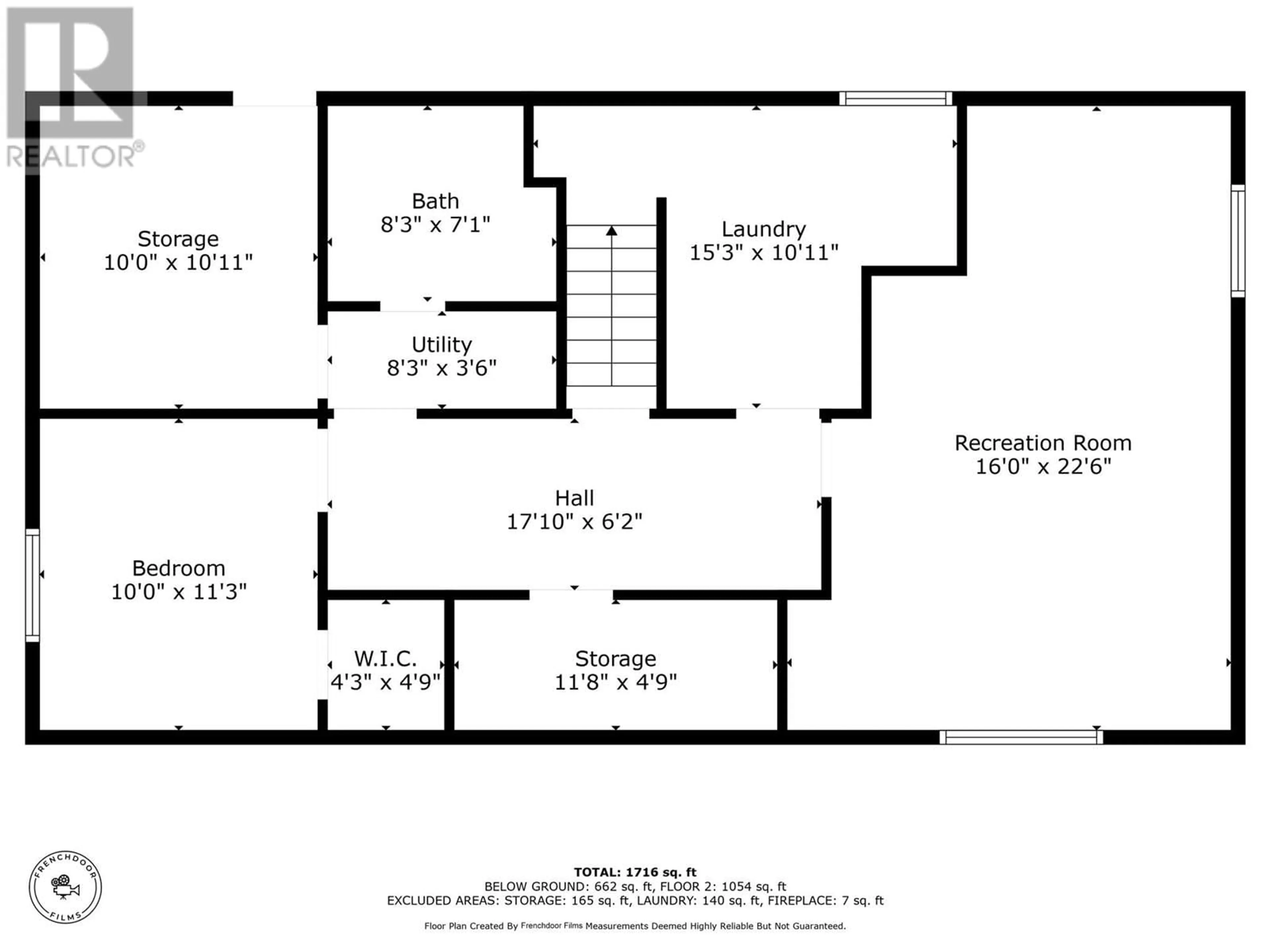 Floor plan for 1267 CRESTON PLACE, Kamloops British Columbia V2B2Y7