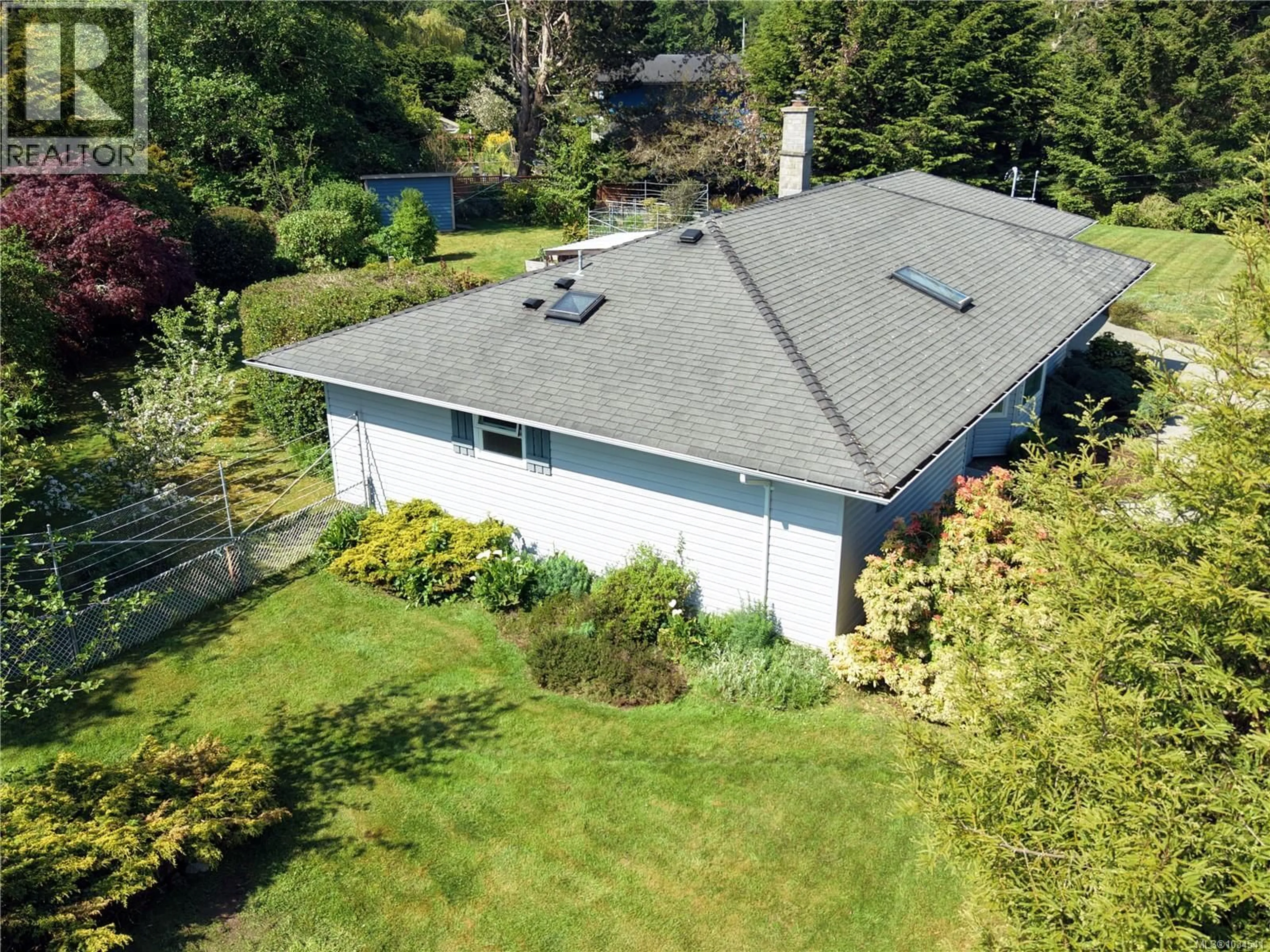 A pic from outside/outdoor area/front of a property/back of a property/a pic from drone, street for 1588 WHIFFIN SPIT ROAD, Sooke British Columbia V9Z0T4