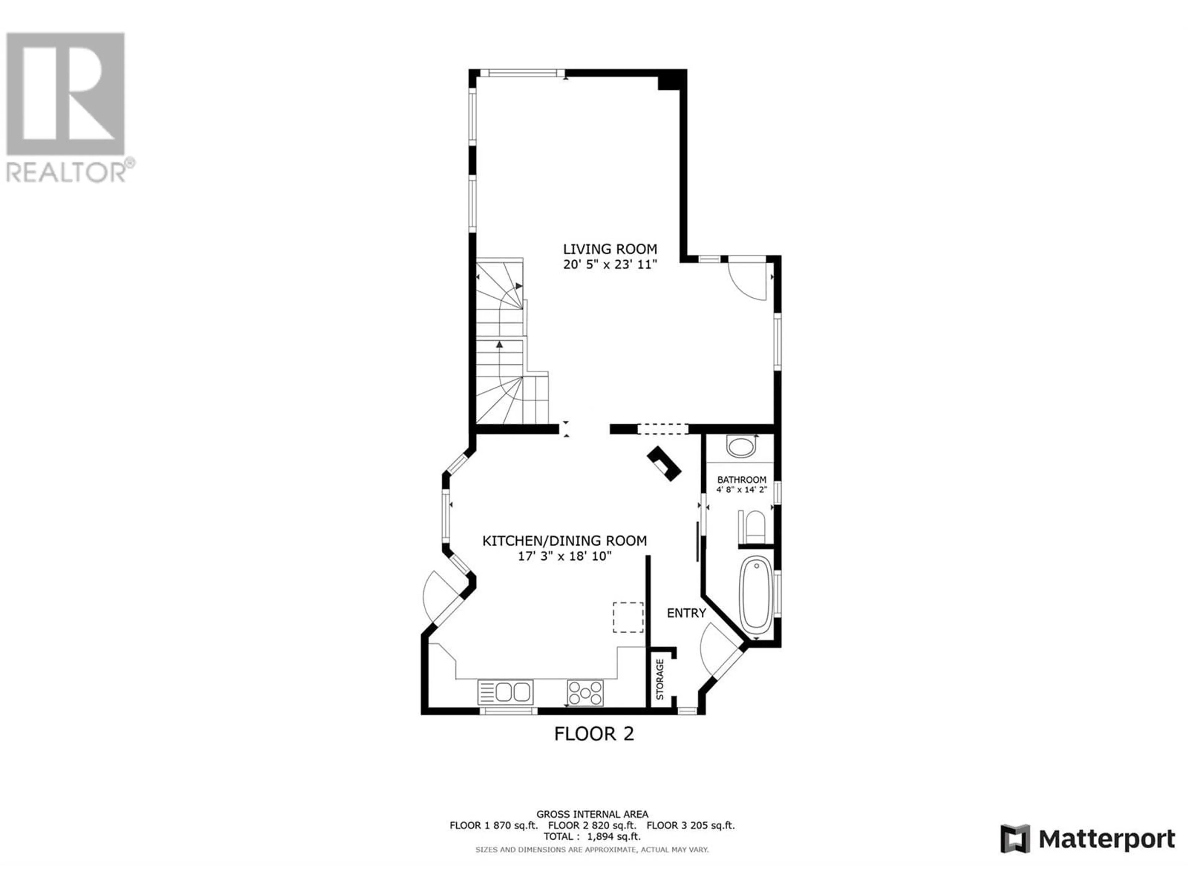 Floor plan for 1195 SUGAR LAKE ROAD, Cherryville British Columbia V0E2G2