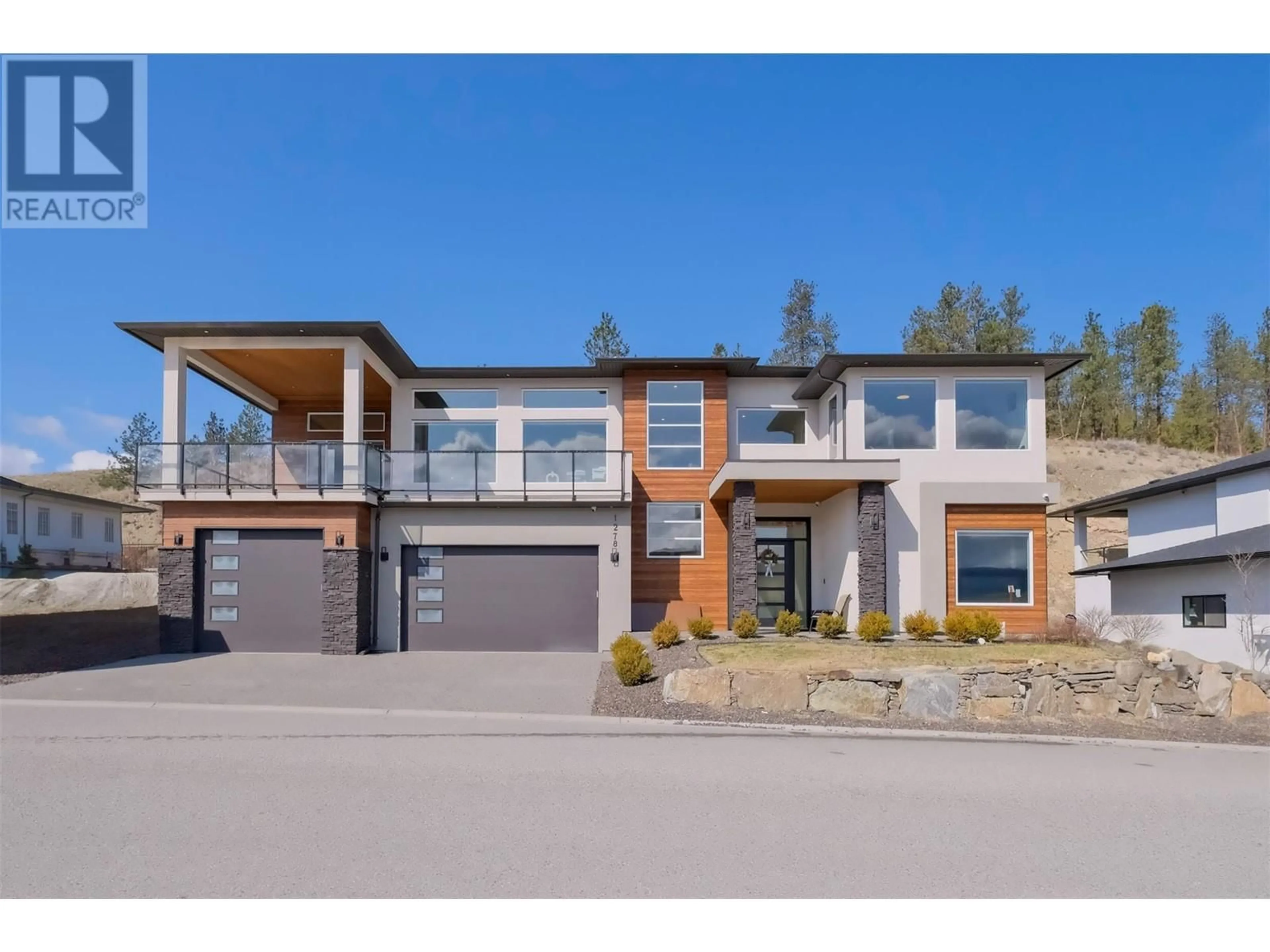 Home with brick exterior material, unknown for 1278 MINE HILL DRIVE, Kelowna British Columbia V1P0A1