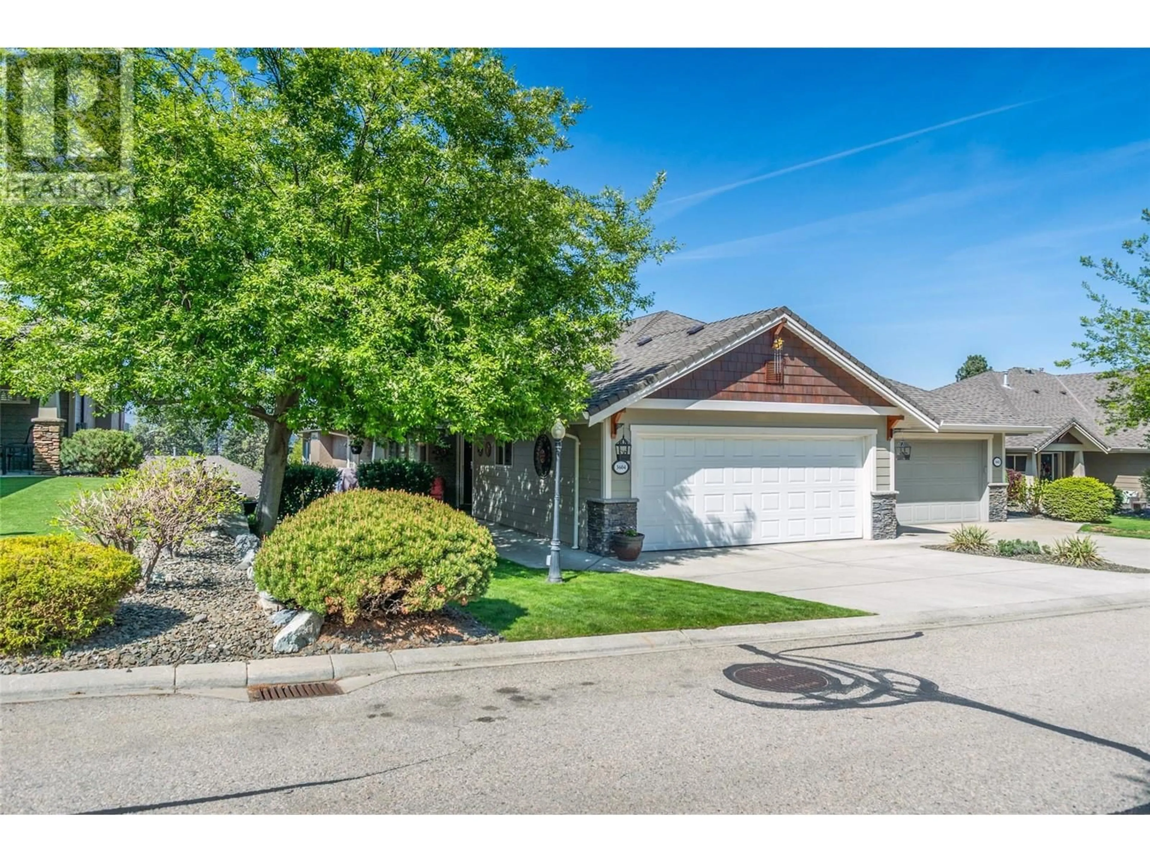 Home with vinyl exterior material, street for 3604 SHADOW CREEK DRIVE, Kelowna British Columbia V1X8A7