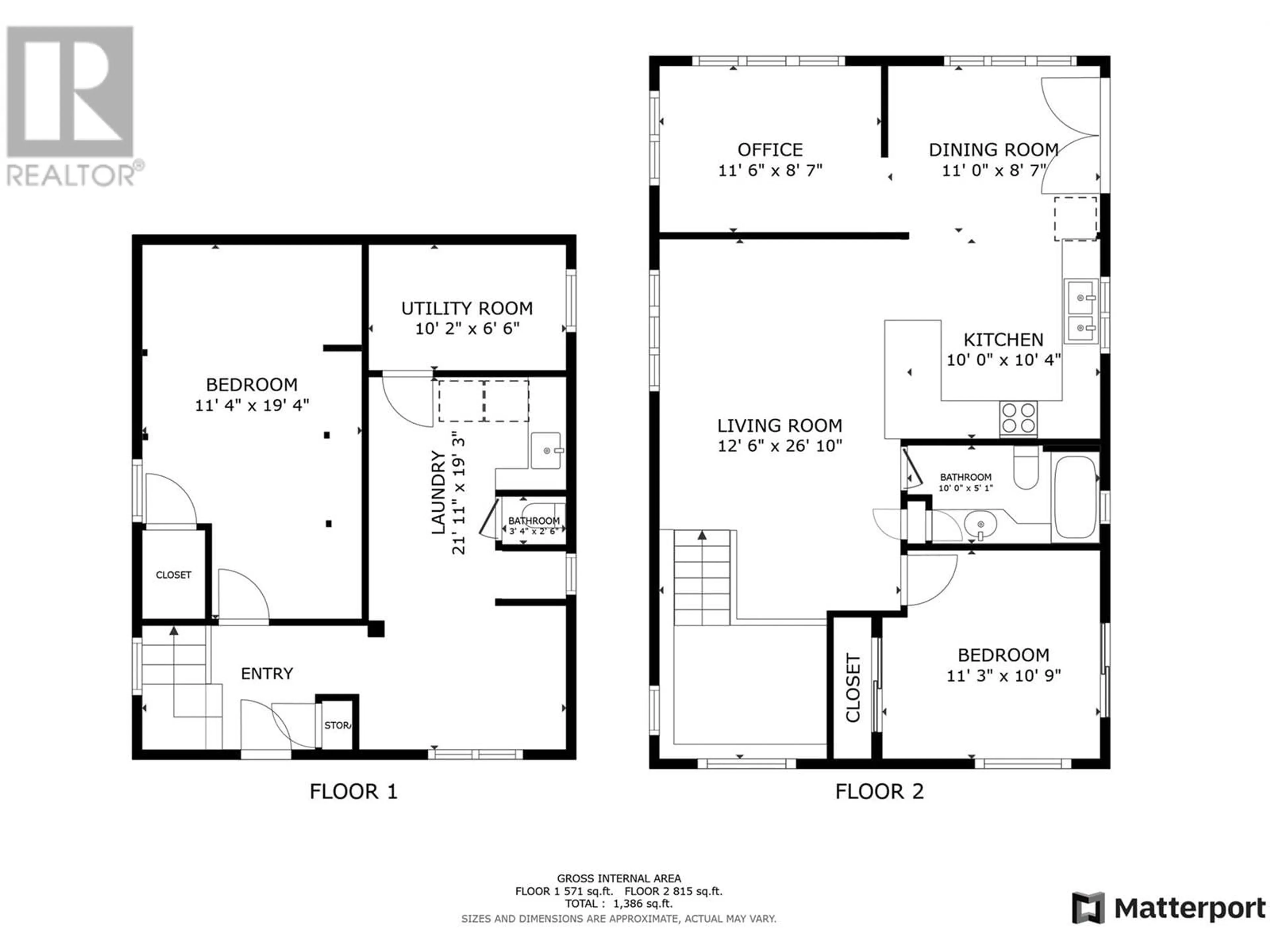 Floor plan for 5765 COLUMBIA ROAD, Edgewater British Columbia V0A1E0