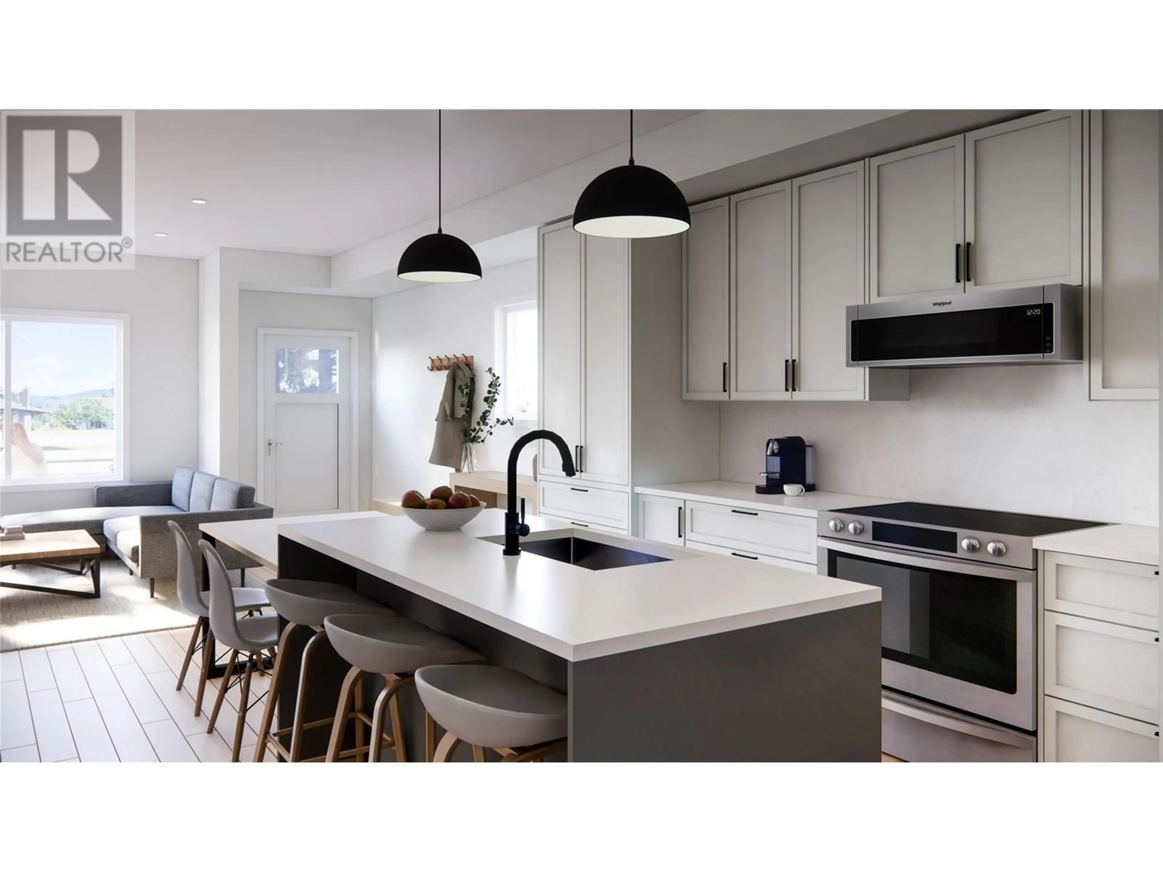 Contemporary kitchen, unknown for 103 - 687 VICTORIA DRIVE, Penticton British Columbia V2A5N5
