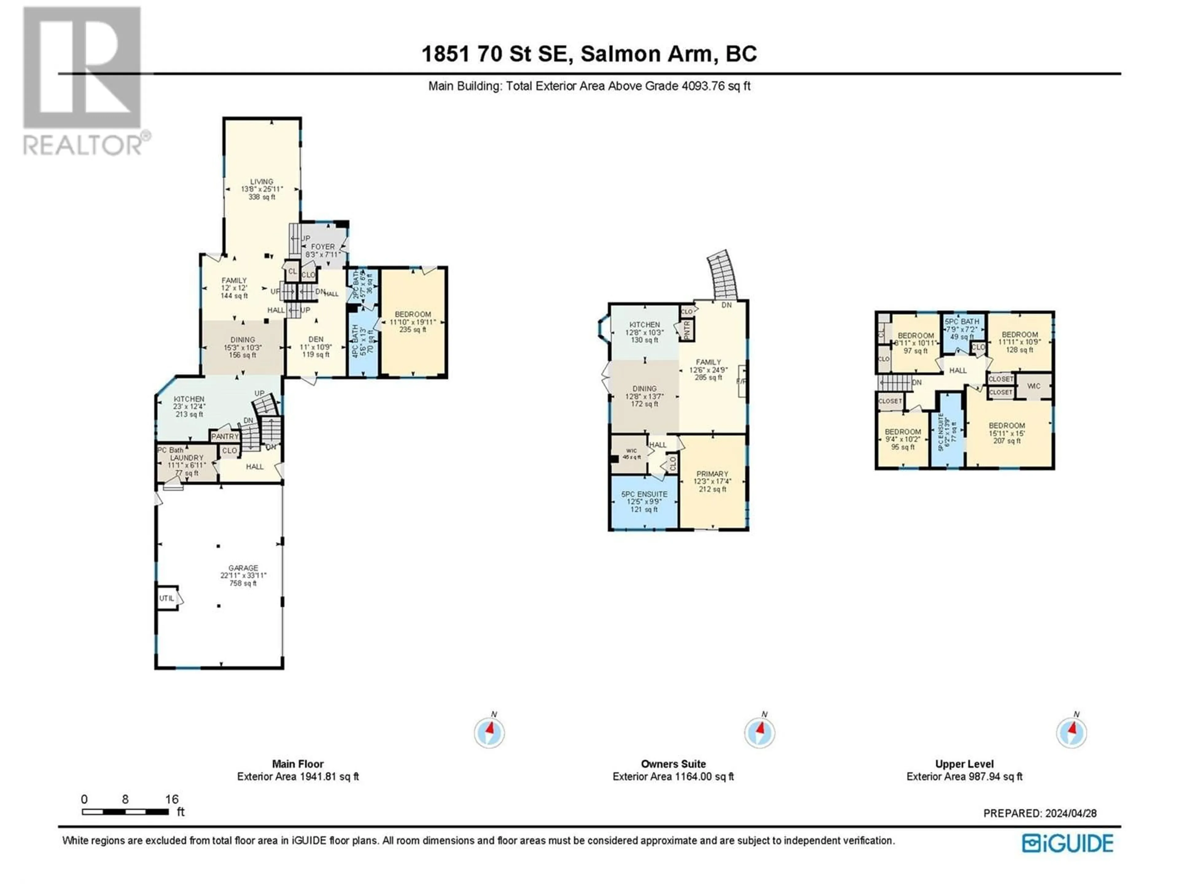Floor plan for 1851 70 STREET SOUTHEAST, Salmon Arm British Columbia V1E1X4