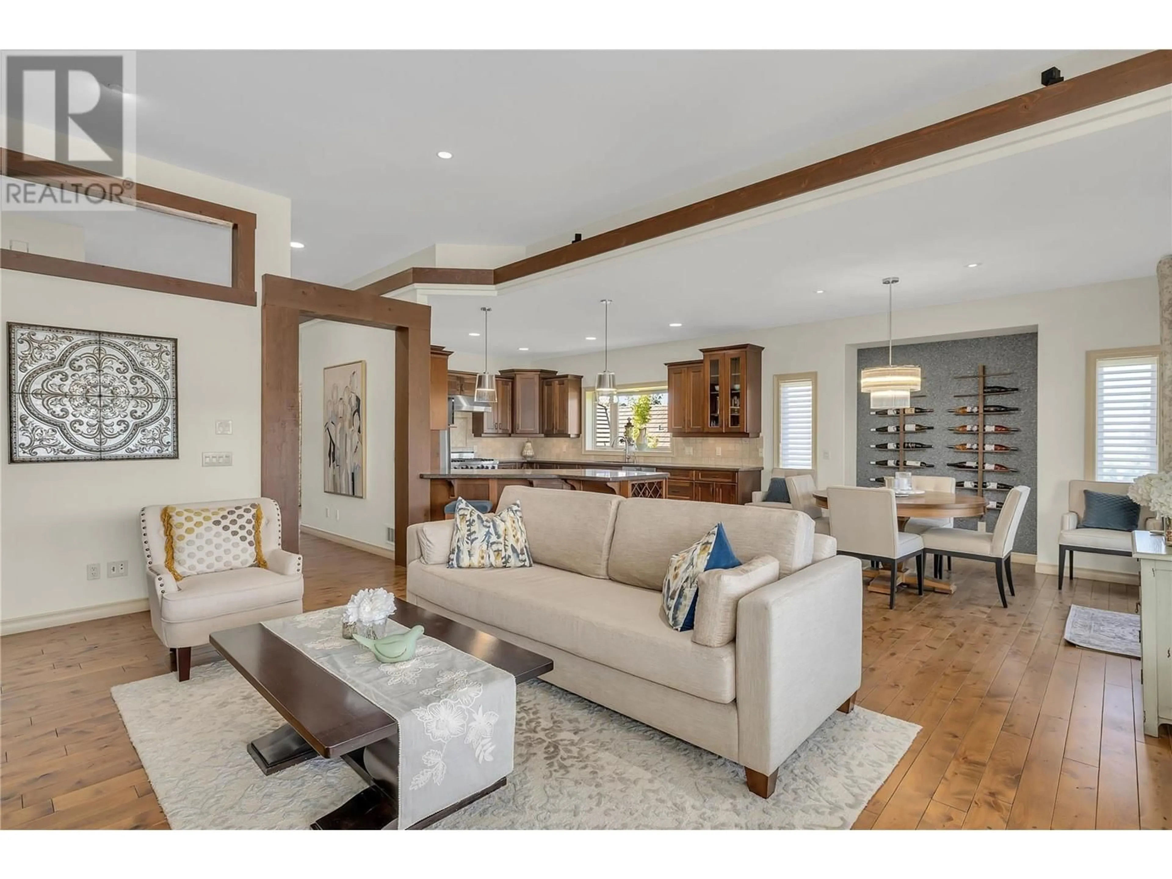 Living room with furniture, unknown for 2037 CAPISTRANO DRIVE, Kelowna British Columbia V1V2N1