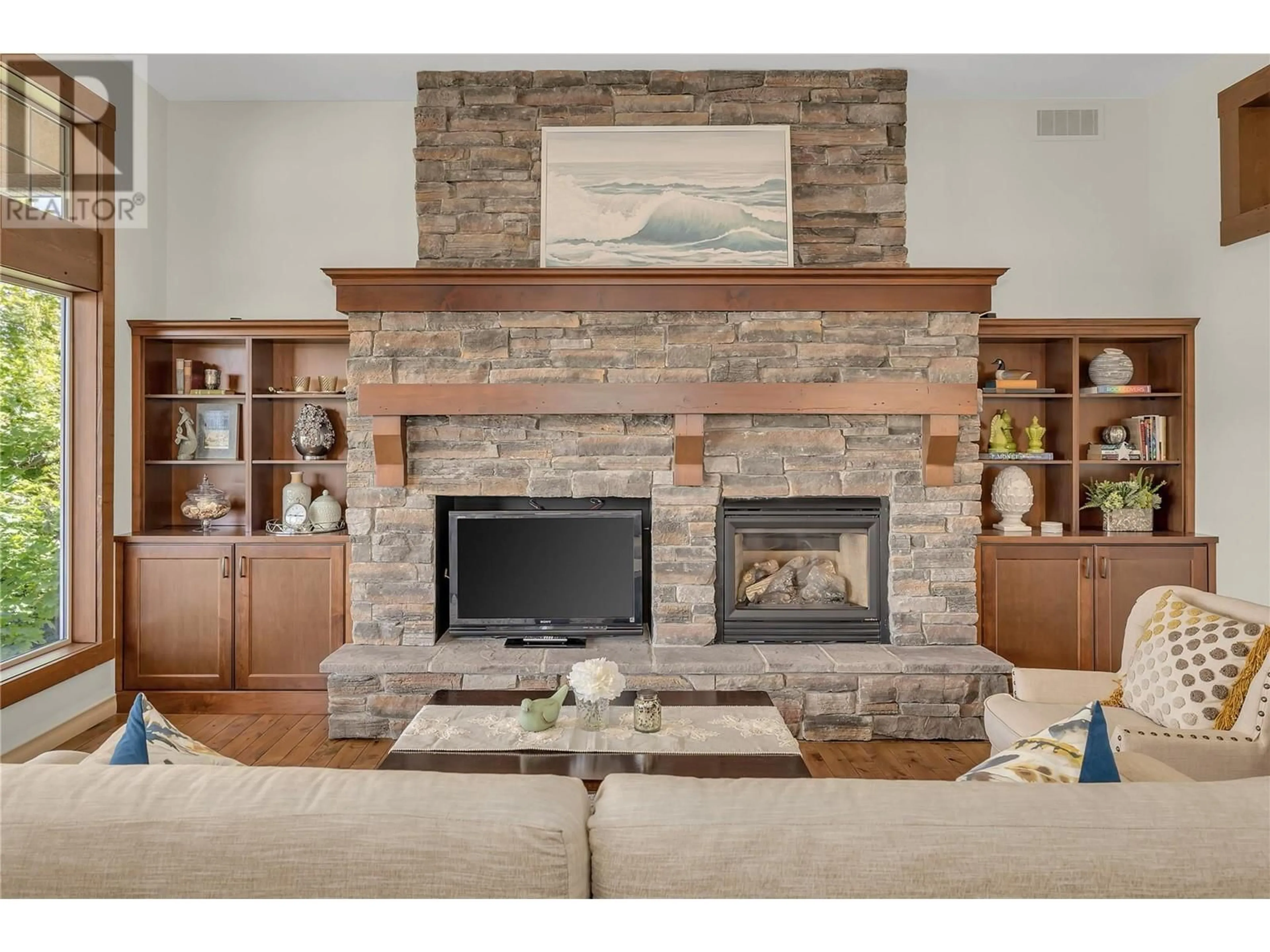 Living room with furniture, unknown for 2037 CAPISTRANO DRIVE, Kelowna British Columbia V1V2N1