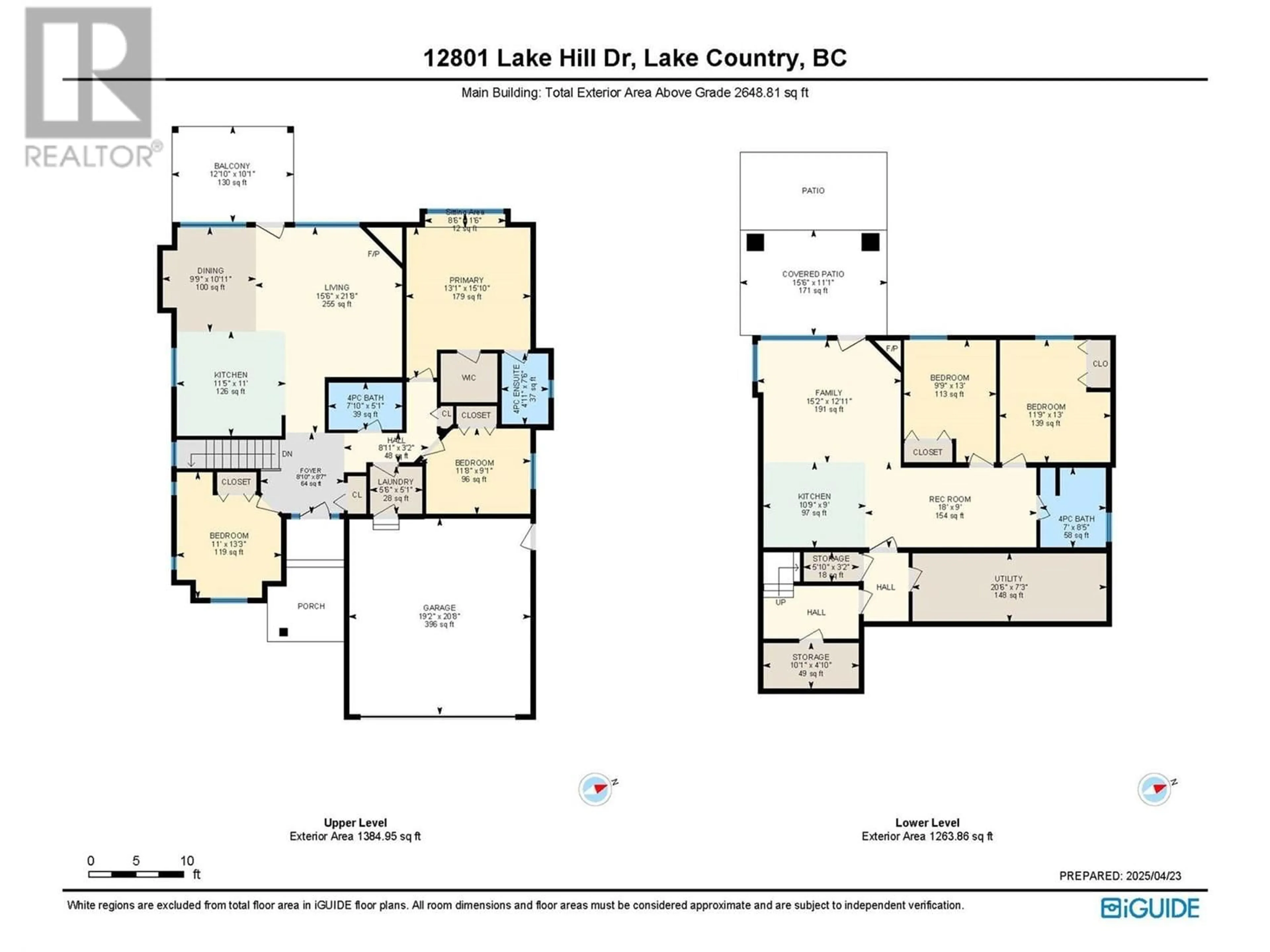 Floor plan for 12801 LAKE HILL DRIVE, Lake Country British Columbia V4V2P7