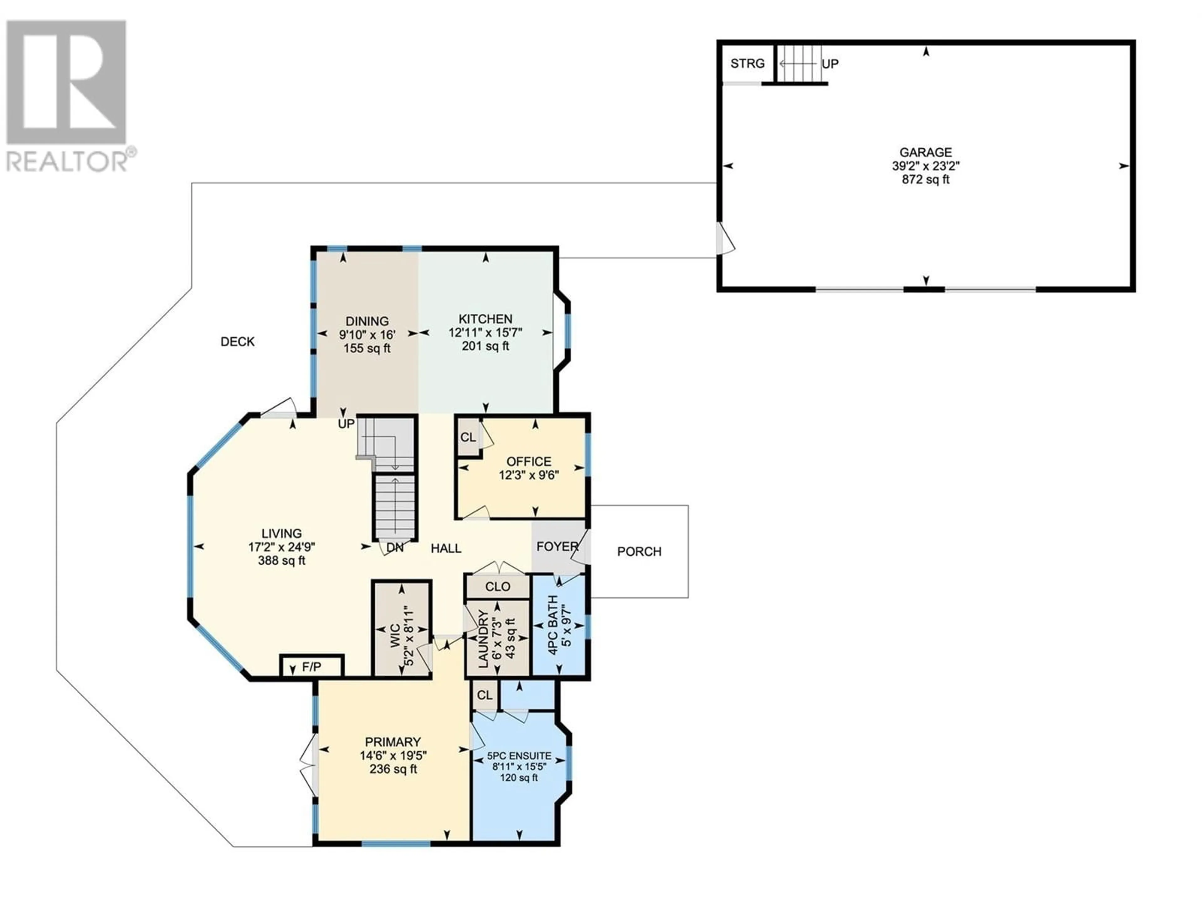 Floor plan for 6560 MONCK PARK ROAD, Merritt British Columbia V1K0A1