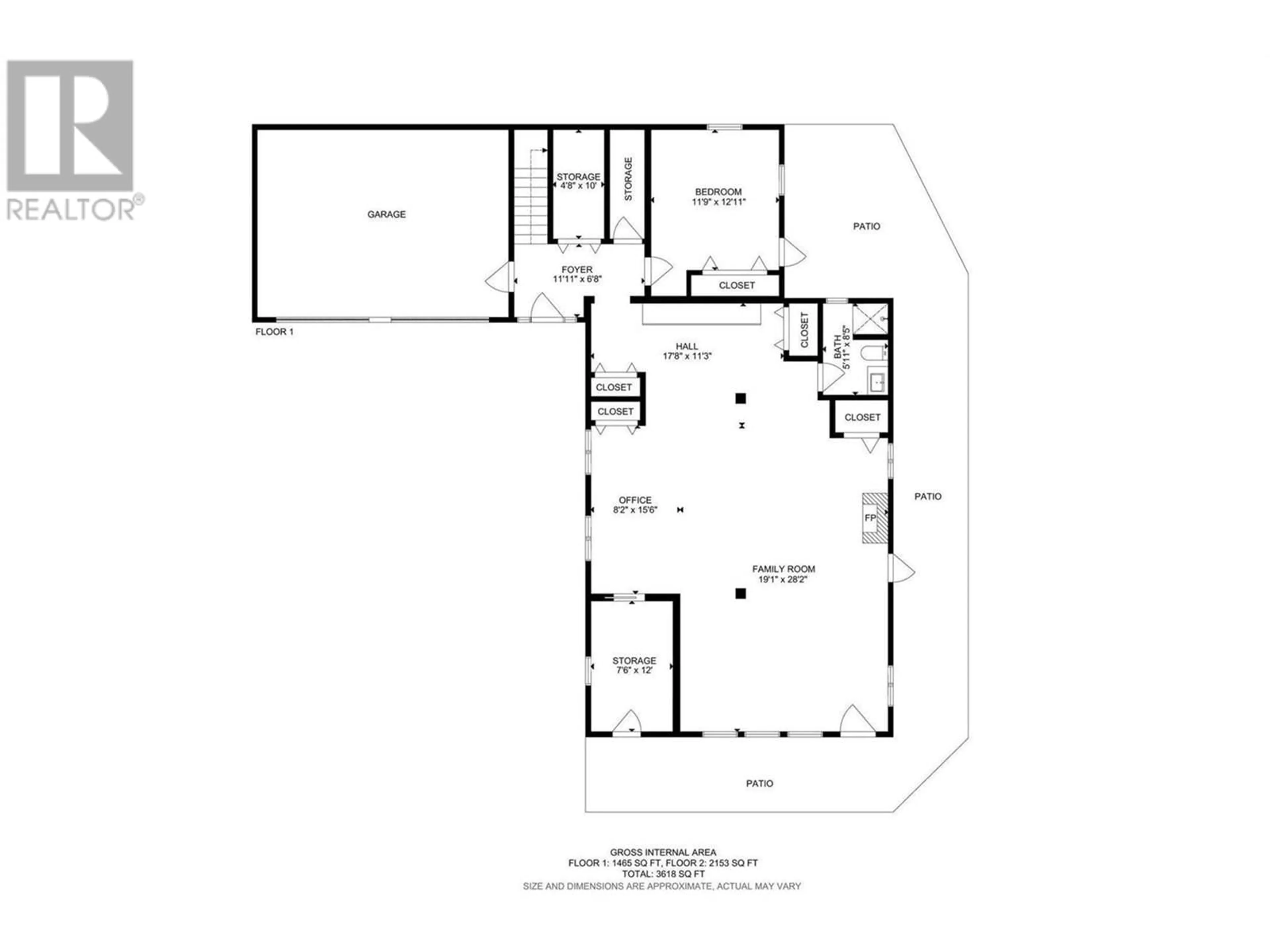 Floor plan for 4444 JUNE SPRINGS ROAD, Kelowna British Columbia V1W4C8
