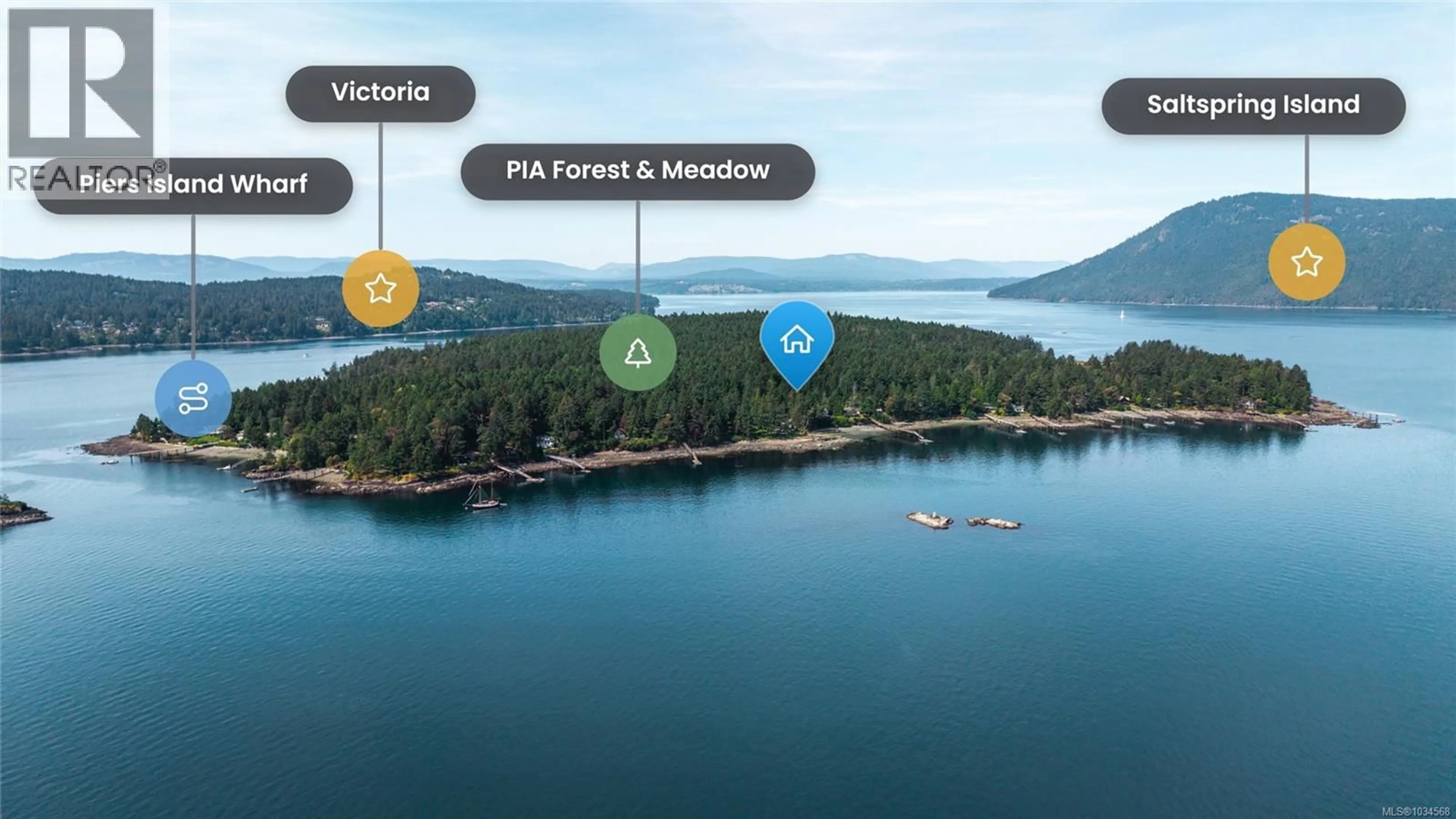 Picture of a map for 57 MCKENZIE CRESCENT, Piers Island British Columbia V8L5Y7