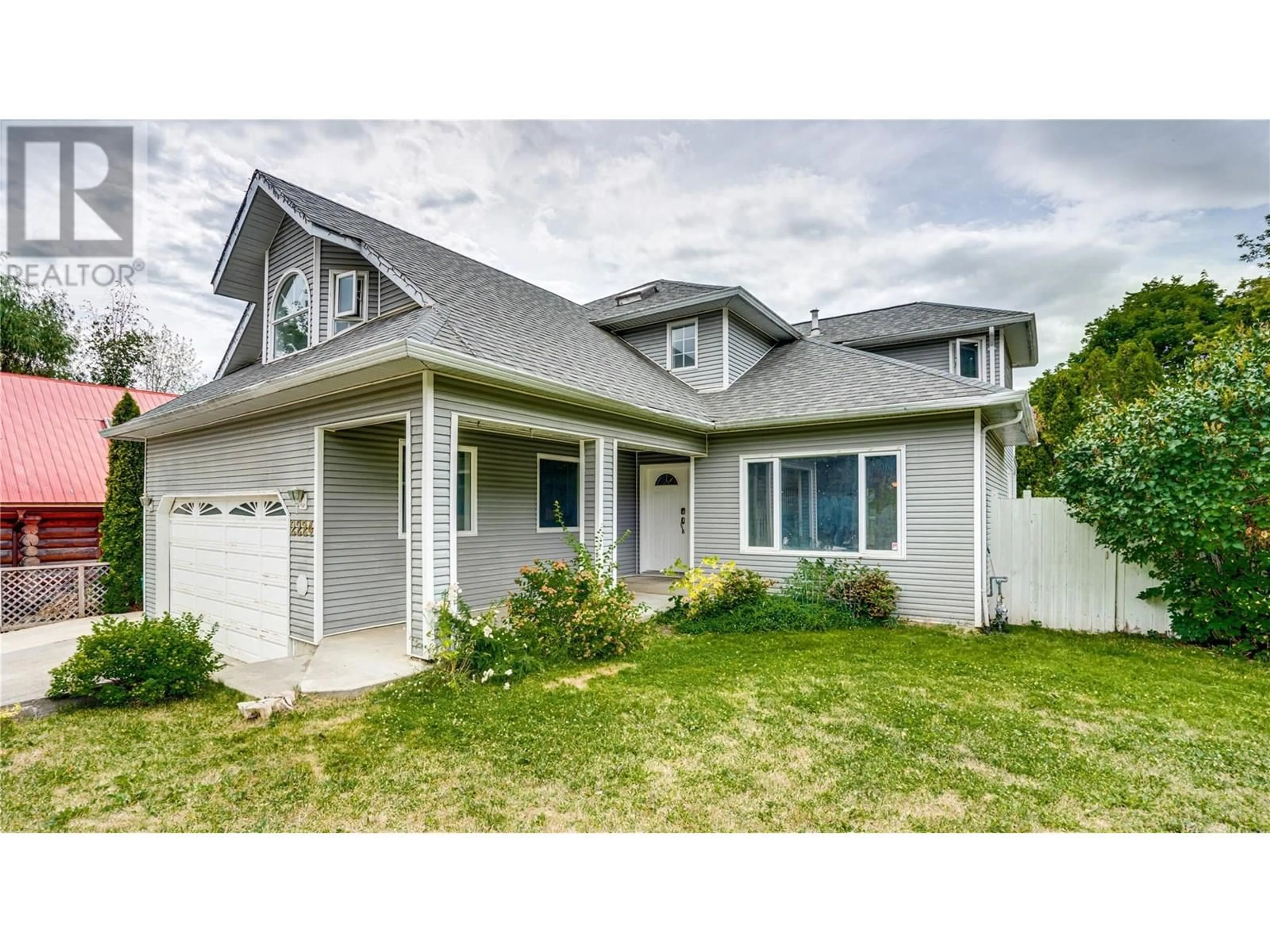 Home with vinyl exterior material, street for 2224 CEDAR RIDGE STREET, Lumby British Columbia V0E2G5