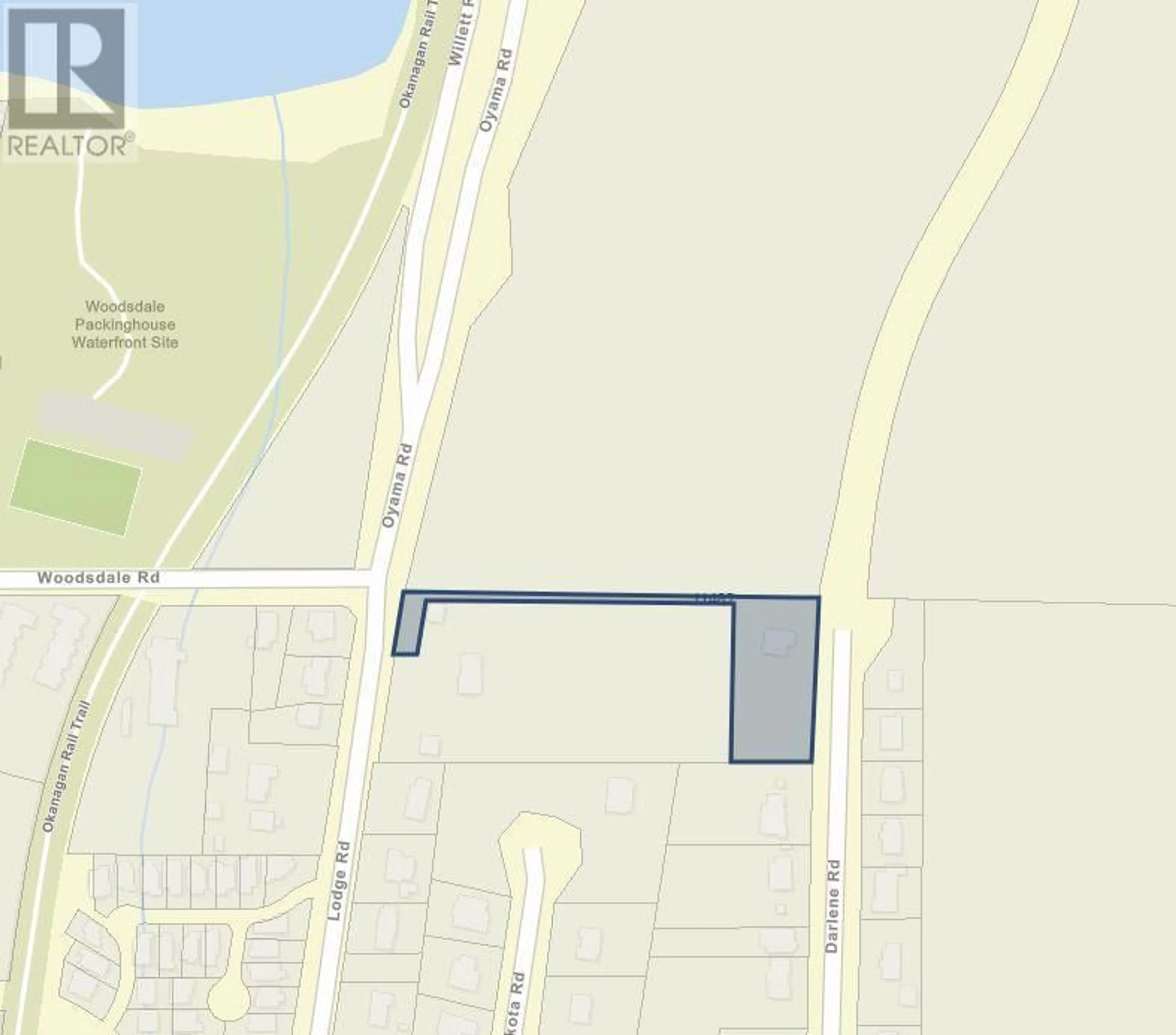 Picture of a map for 11482 DARLENE ROAD, Lake Country British Columbia V4V1Y4