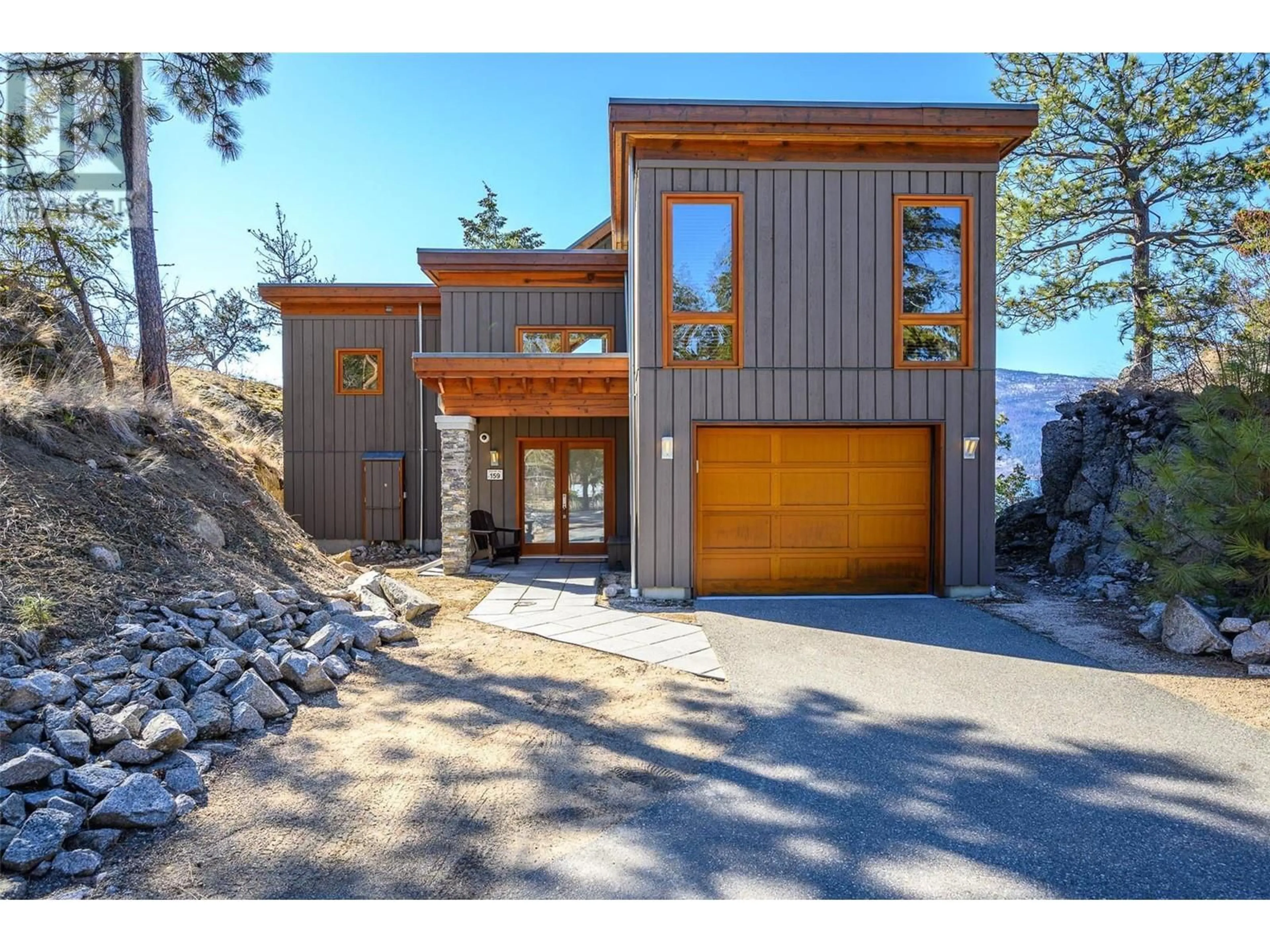 Home with brick exterior material, street for 159 - 9845 EASTSIDE ROAD, Vernon British Columbia V1H1Z2