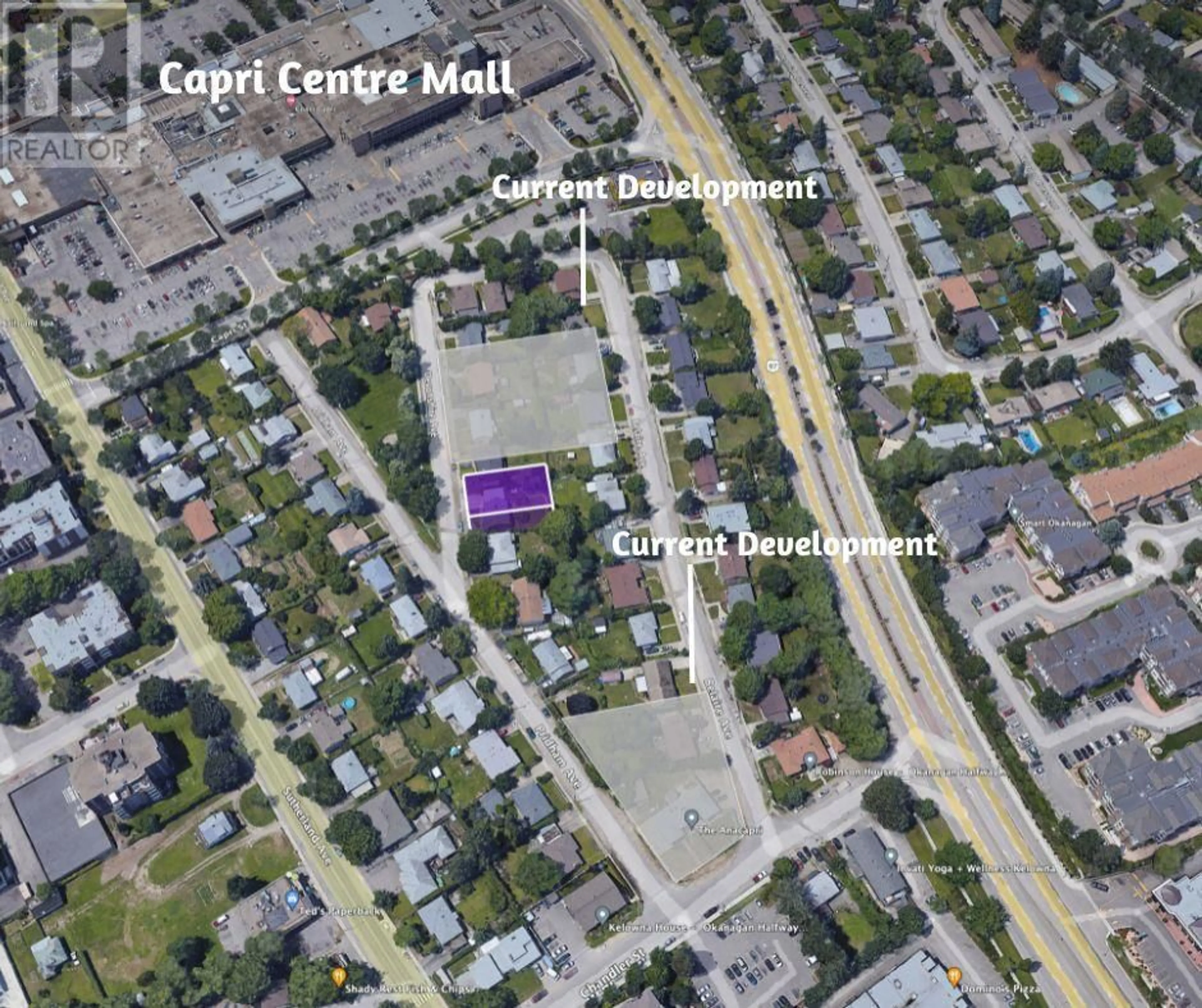 Picture of a map for 1294 DEVONSHIRE AVENUE, Kelowna British Columbia Y1Y6B7