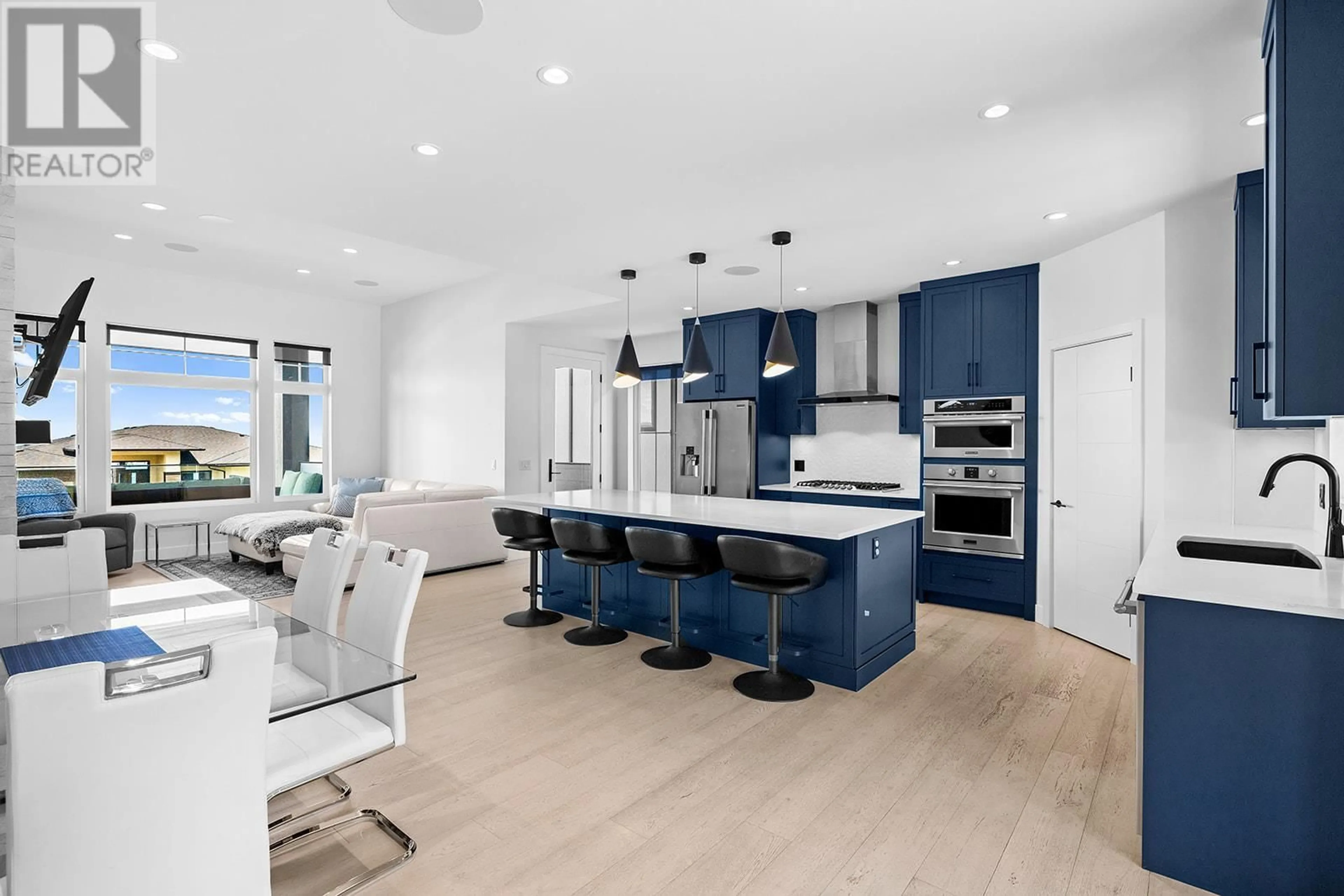 Open concept kitchen, ceramic/tile floor for 443 REDTAIL COURT, Kelowna British Columbia V1W0B1