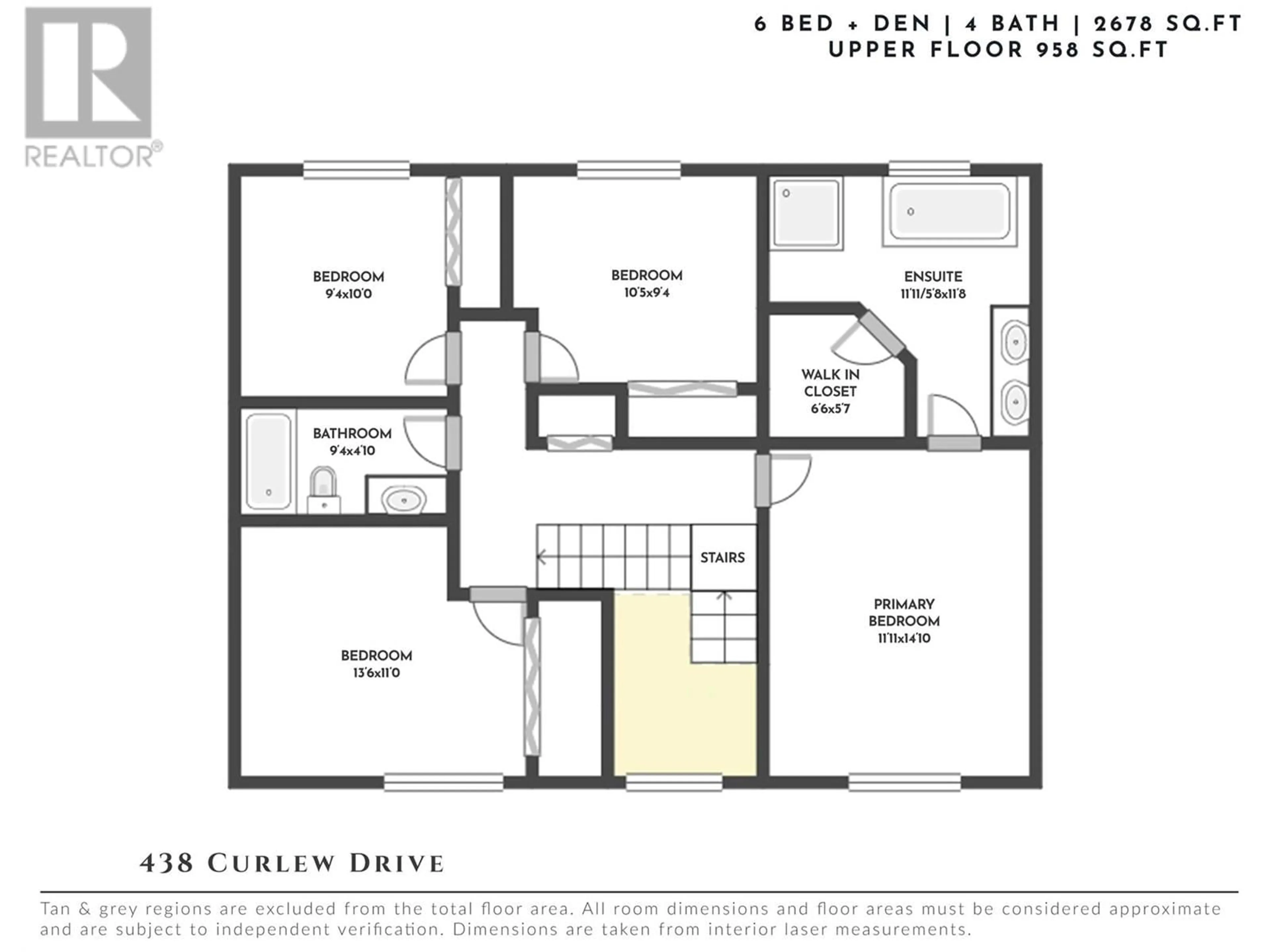 Floor plan for 438 CURLEW DRIVE, Kelowna British Columbia V1W4L2