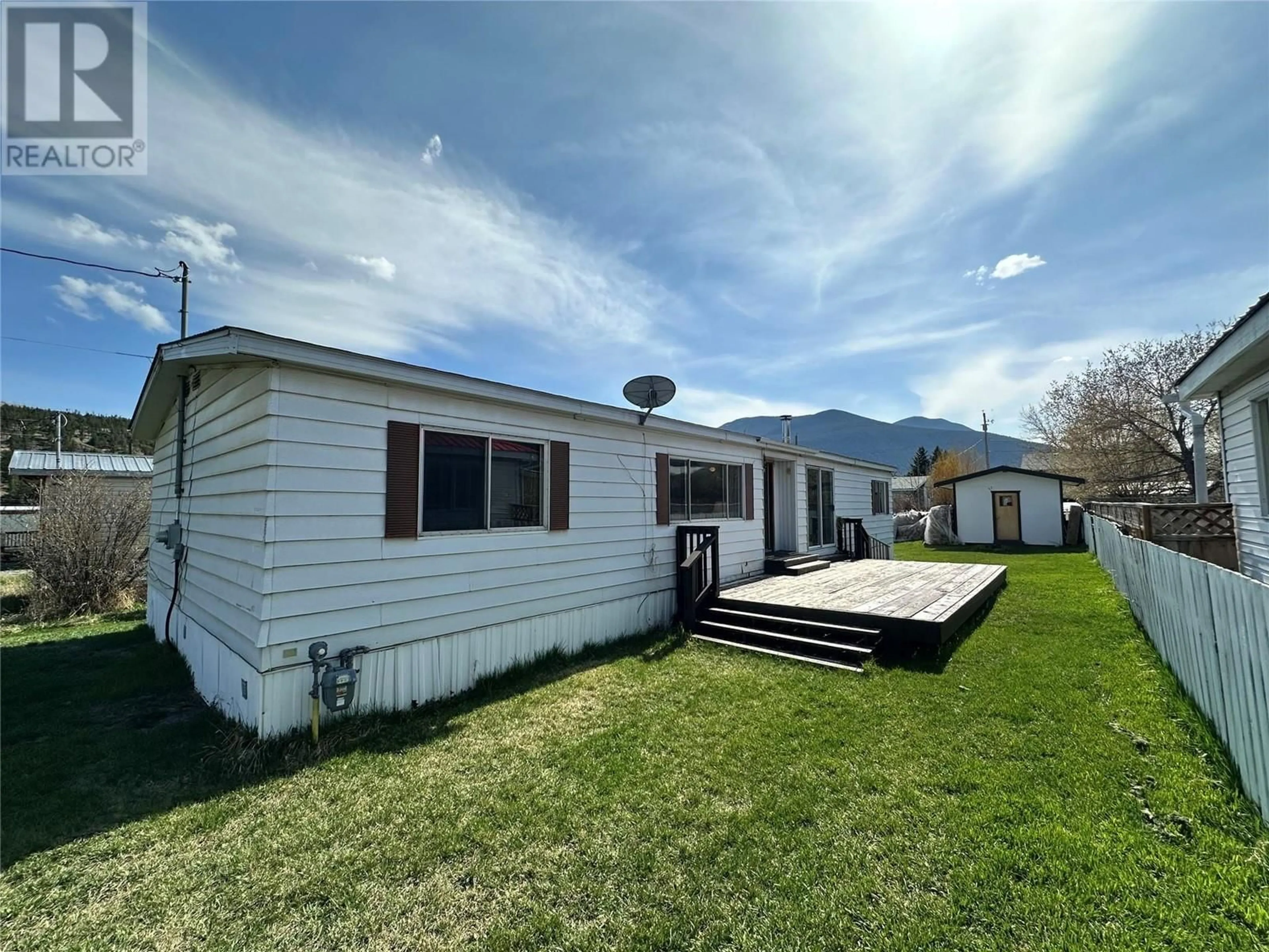 A pic from outside/outdoor area/front of a property/back of a property/a pic from drone, unknown for 209 FOSTER AVENUE, Clinton British Columbia V0K1K0