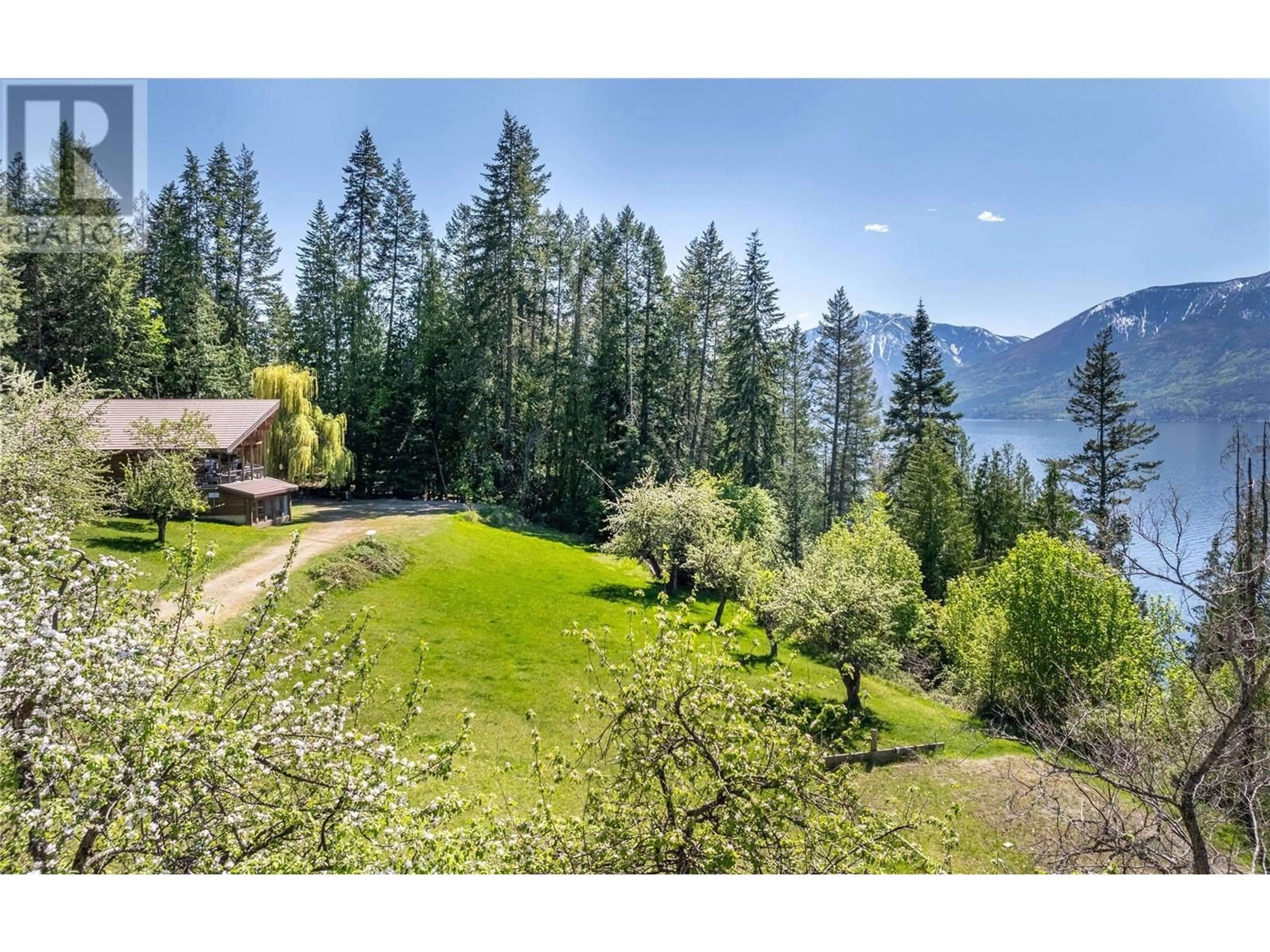 A pic from outside/outdoor area/front of a property/back of a property/a pic from drone, forest/trees view for 12437 BOSWELL ROAD, Boswell British Columbia V0B1A0