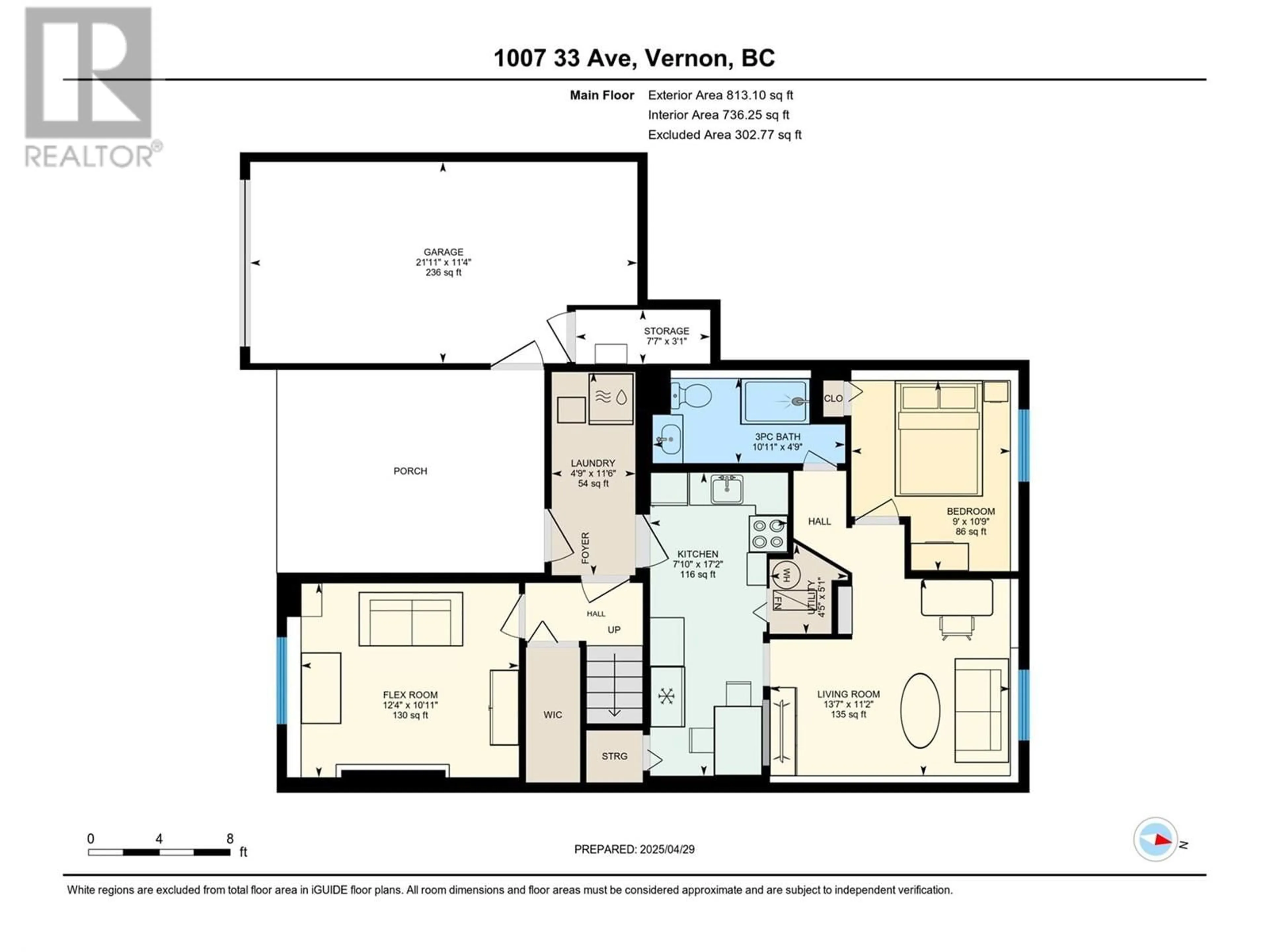 Floor plan for 1007 33 AVENUE, Vernon British Columbia V1T6T6