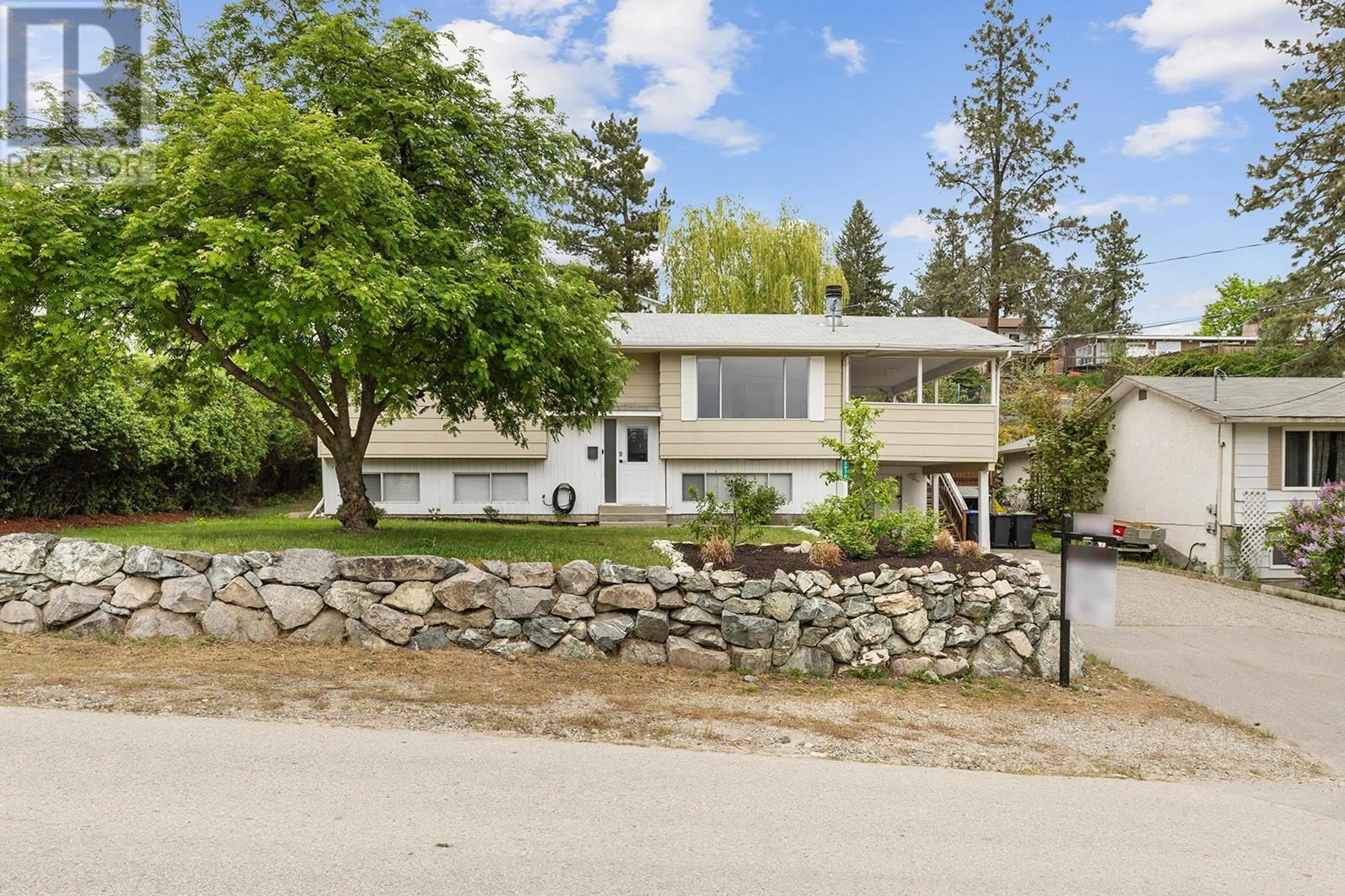 A pic from outside/outdoor area/front of a property/back of a property/a pic from drone, street for 2976 MCALLISTER ROAD, West Kelowna British Columbia V4T1G7