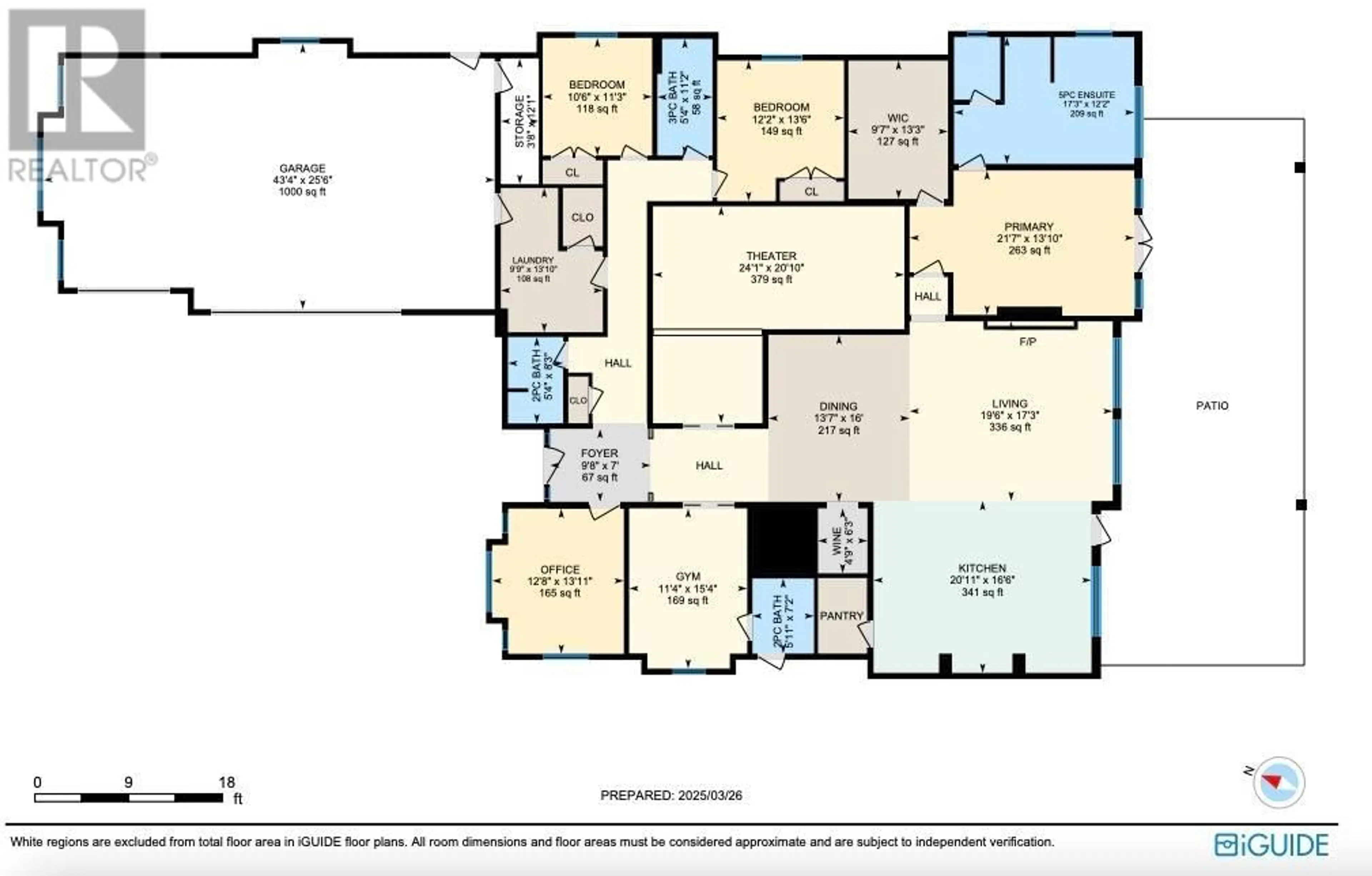 Floor plan for 1547 CABERNET WAY, West Kelowna British Columbia V4T0E1
