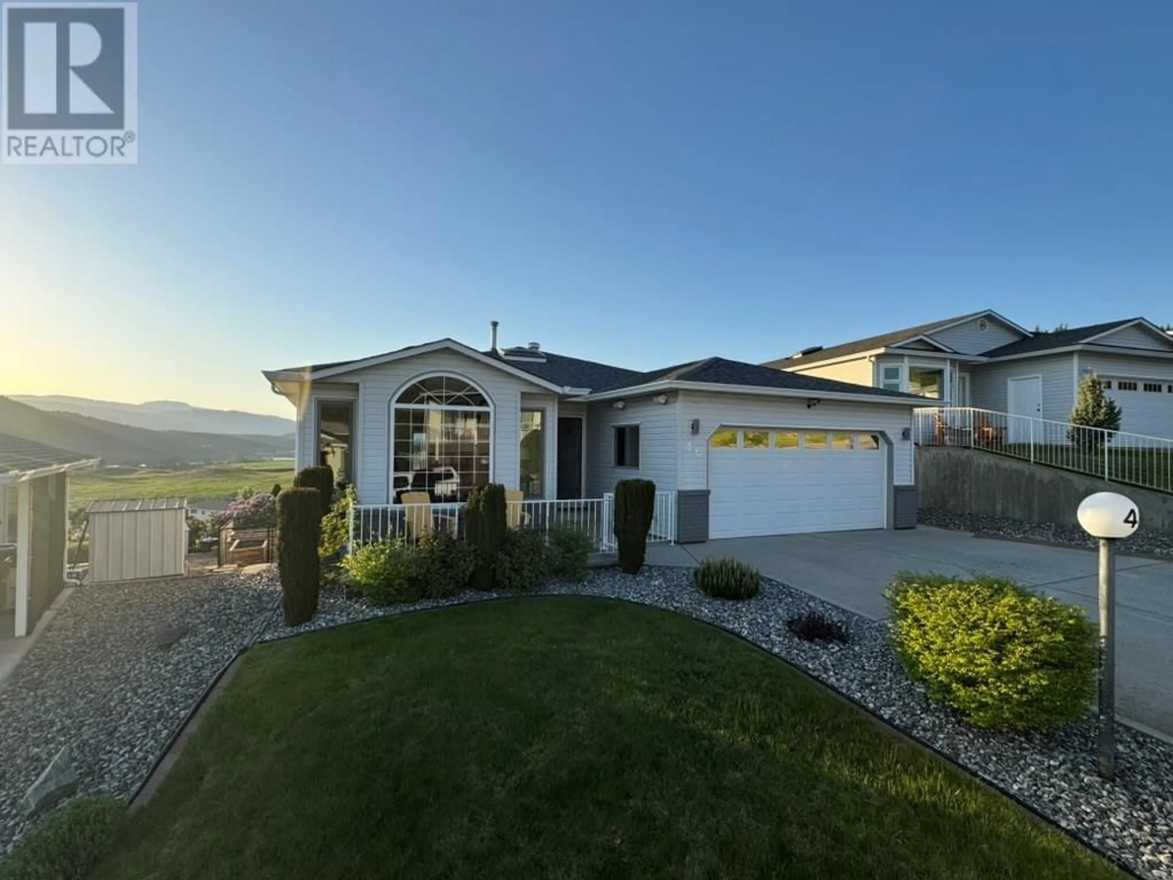 Home with vinyl exterior material, water/lake/river/ocean view for 46 - 6400 SPENCER ROAD, Kelowna British Columbia V1X7T6