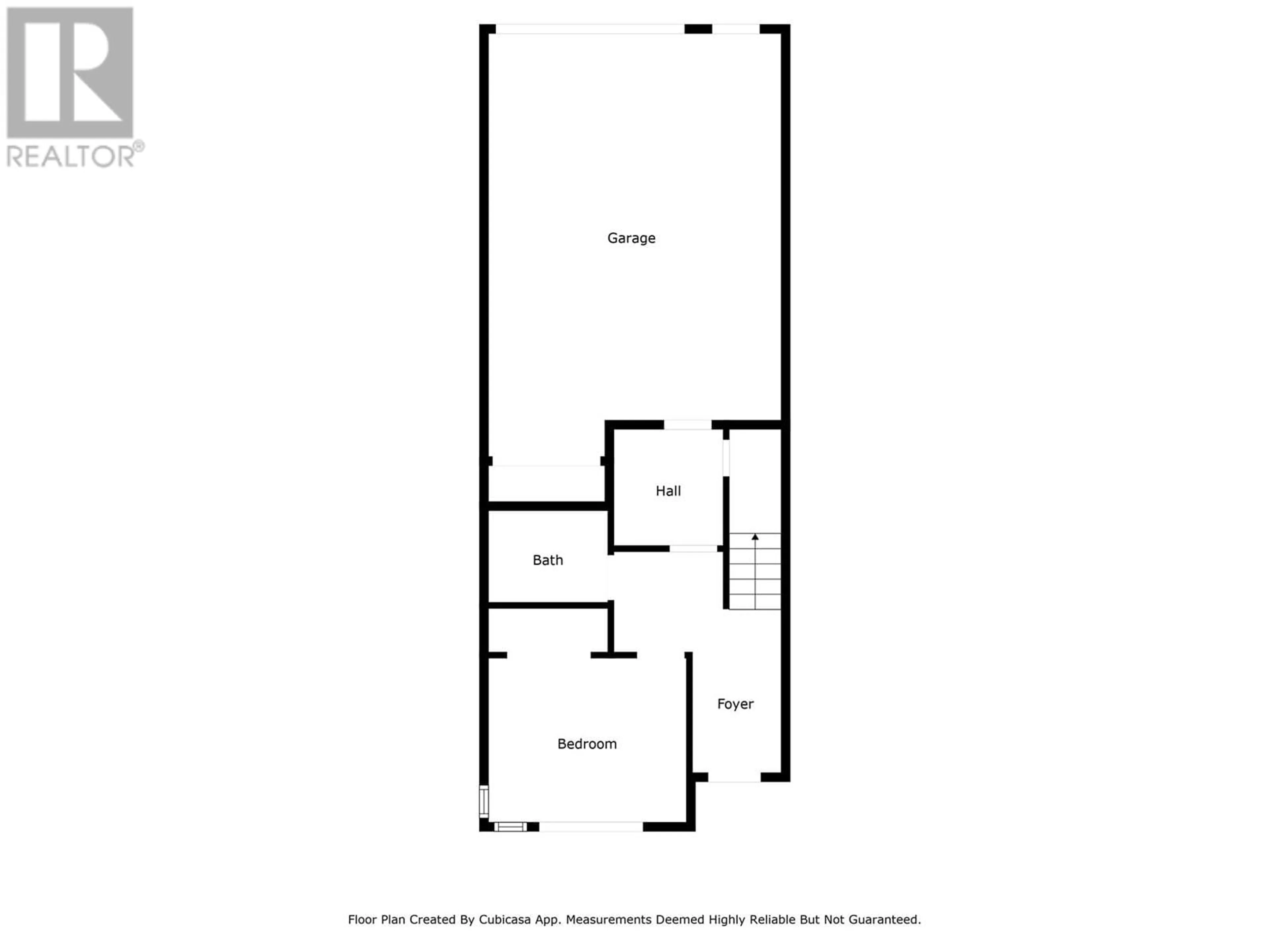 Floor plan for 110 - 1901 QU'APPELLE BOULEVARD, Kamloops British Columbia V2E0C9