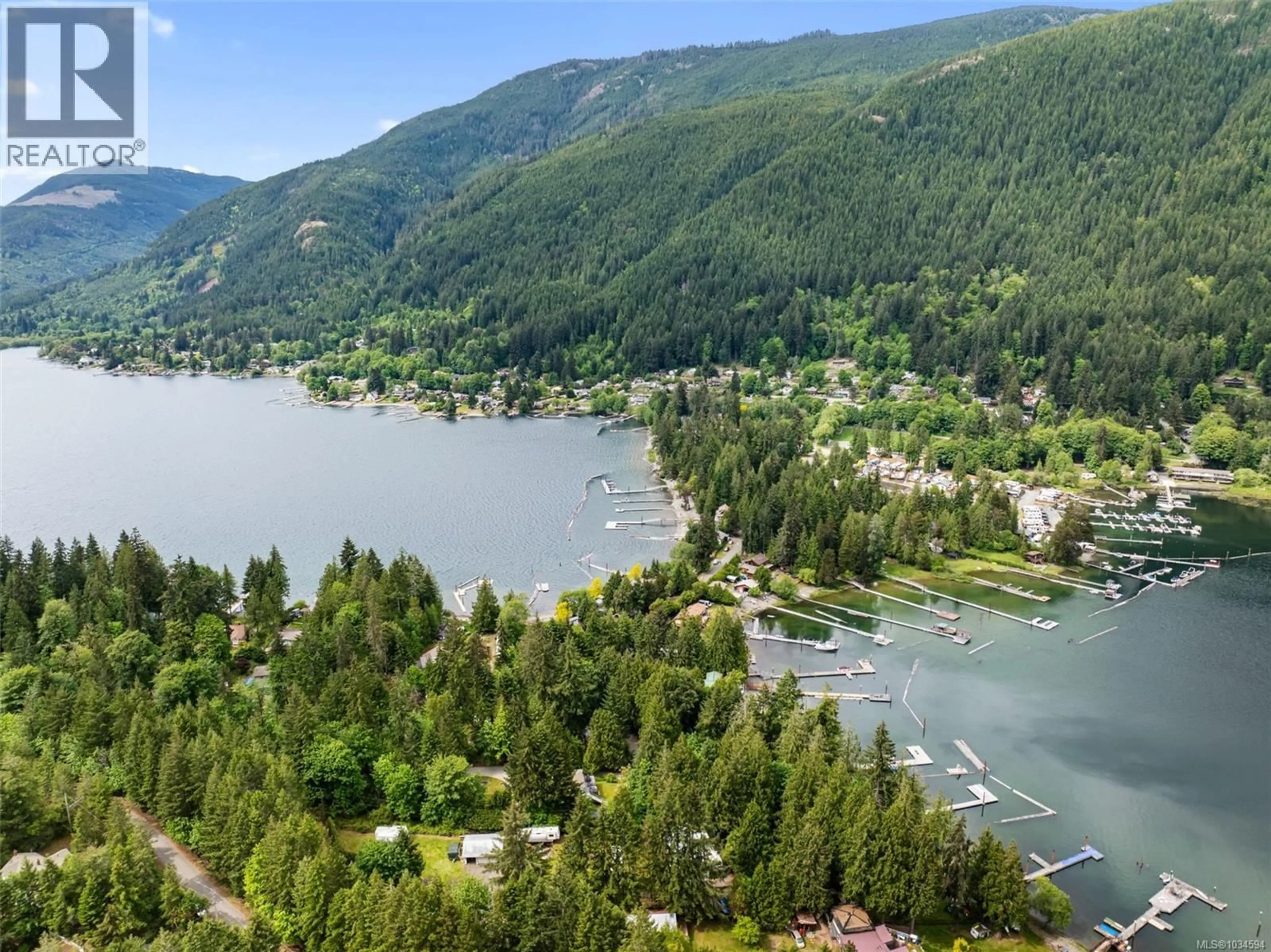 A pic from outside/outdoor area/front of a property/back of a property/a pic from drone, water/lake/river/ocean view for 8256 SA-SEEN-OS CRESCENT, Youbou British Columbia V0R3E1