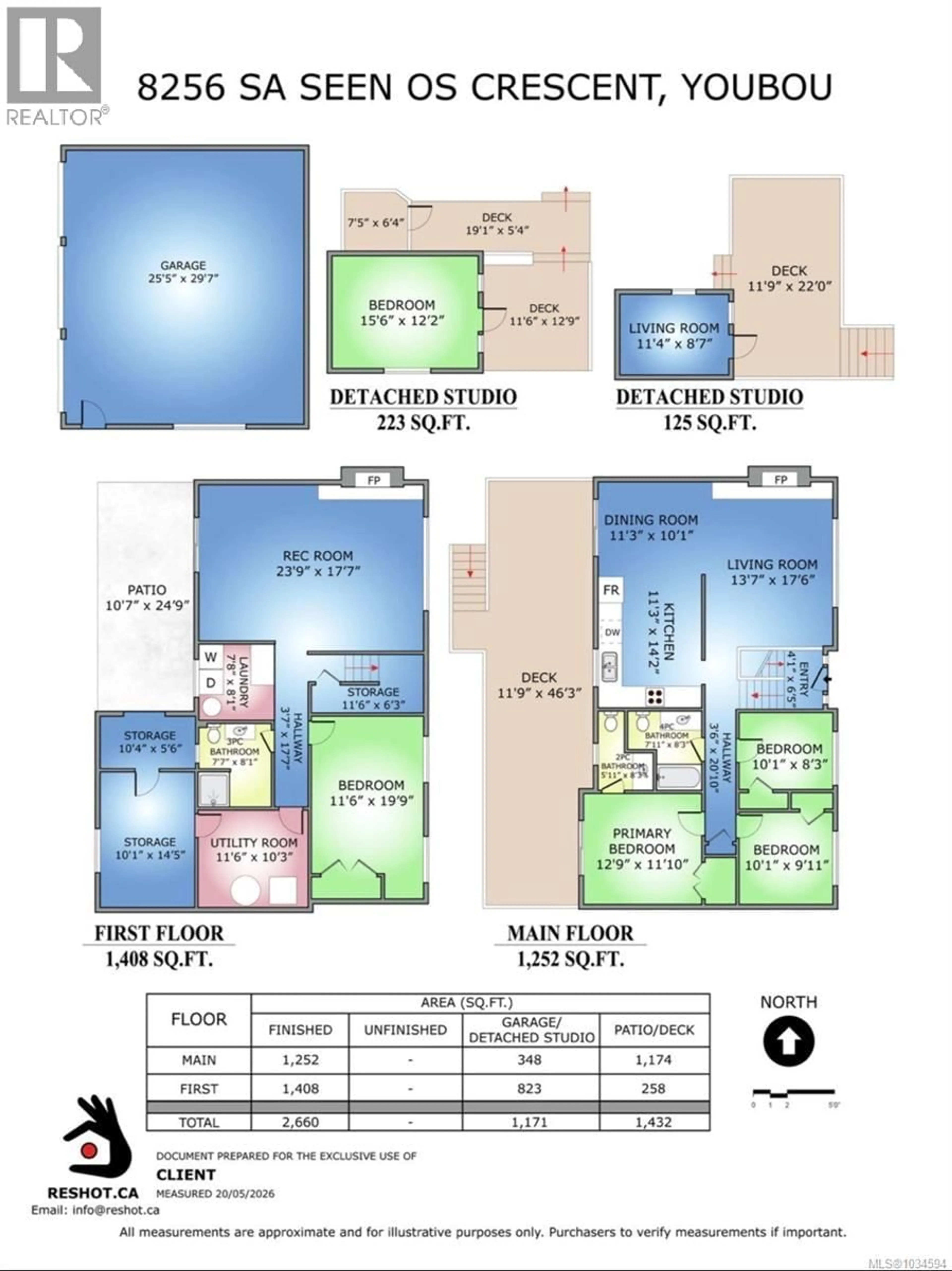 Floor plan for 8256 SA-SEEN-OS CRESCENT, Youbou British Columbia V0R3E1
