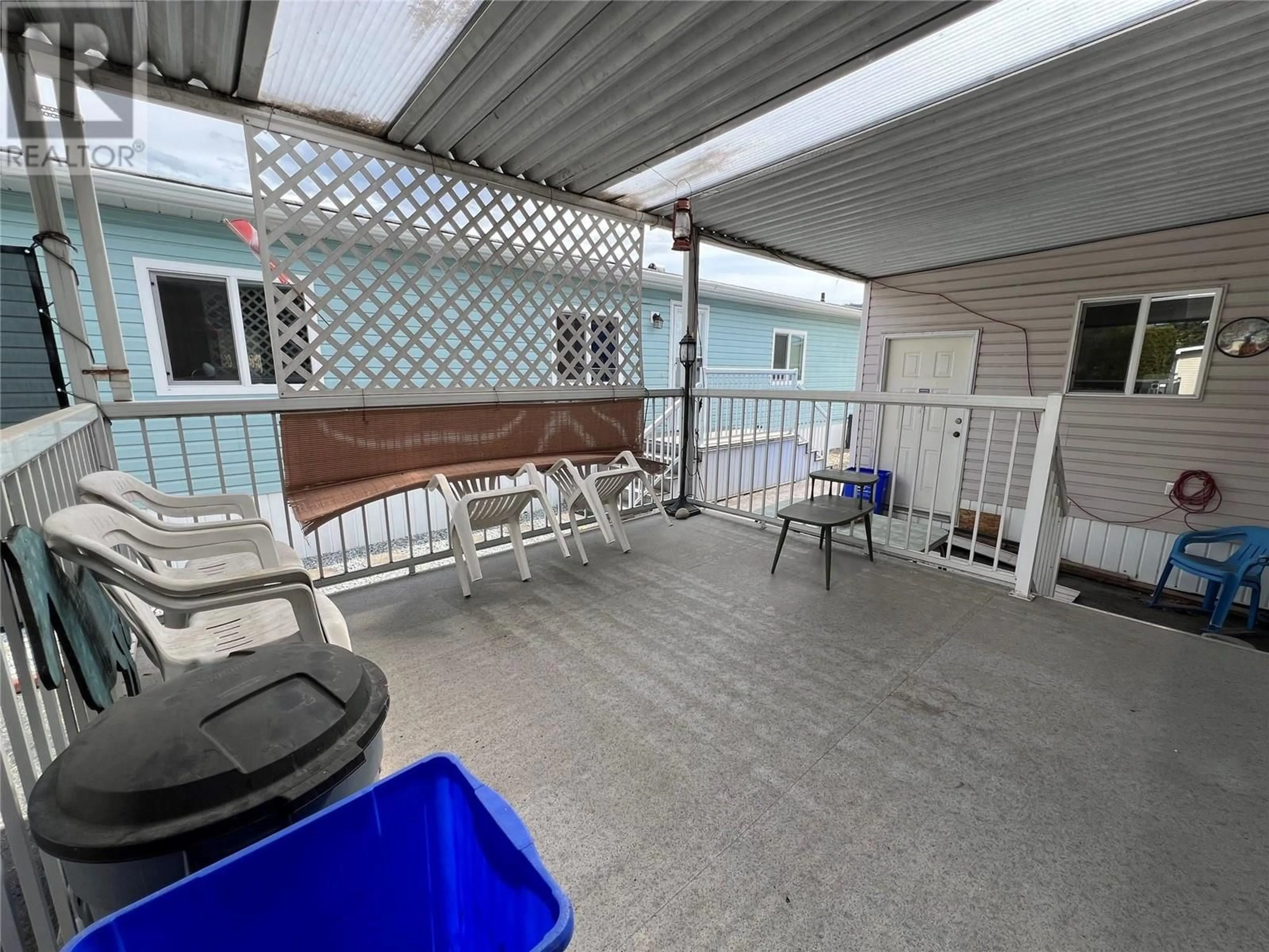 Patio, water/lake/river/ocean view for 123 - 5484 25 AVENUE, Vernon British Columbia V1T7A8