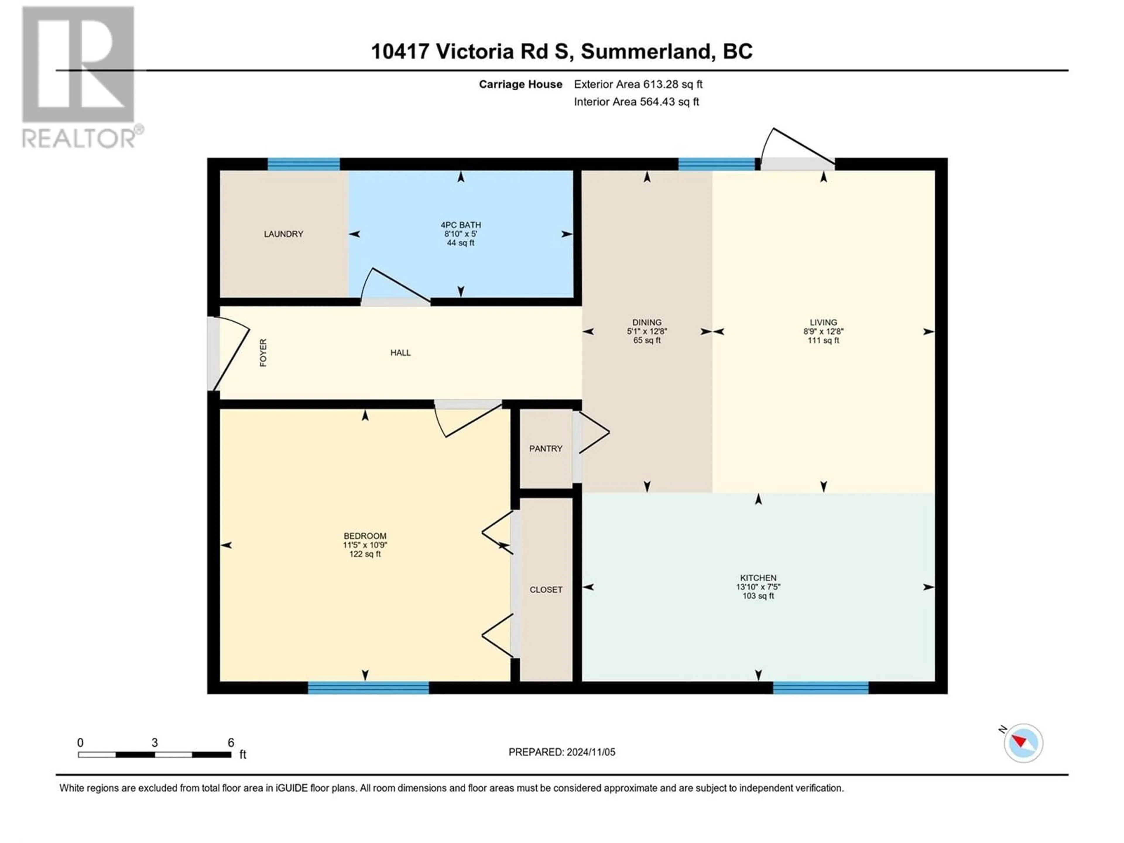 Floor plan for 10417 VICTORIA ROAD SOUTH, Summerland British Columbia V0H1Z2
