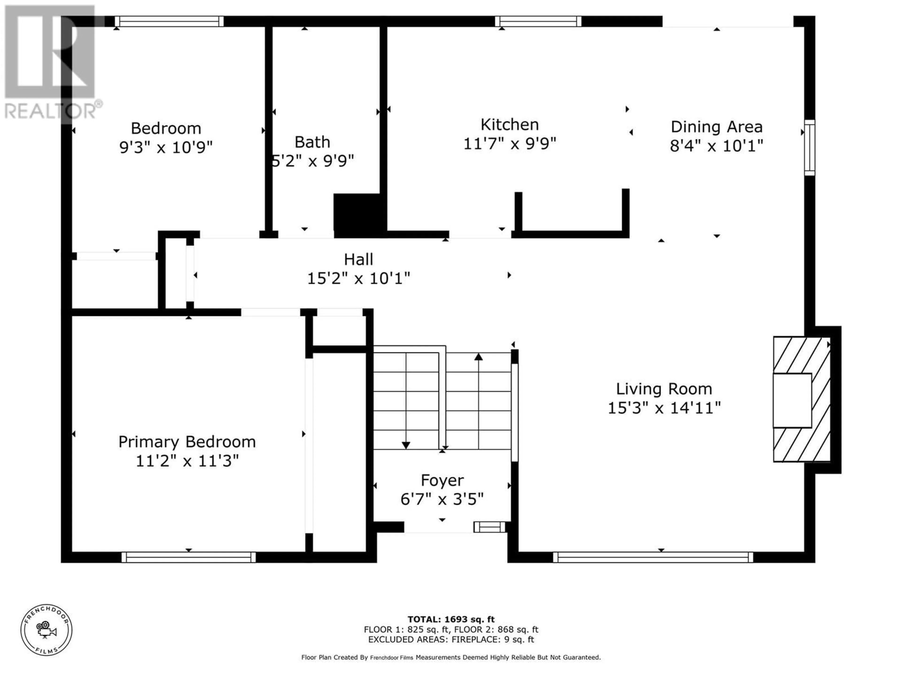 Floor plan for 2666 QU'APPELLE BOULEVARD, Kamloops British Columbia V2E2H7