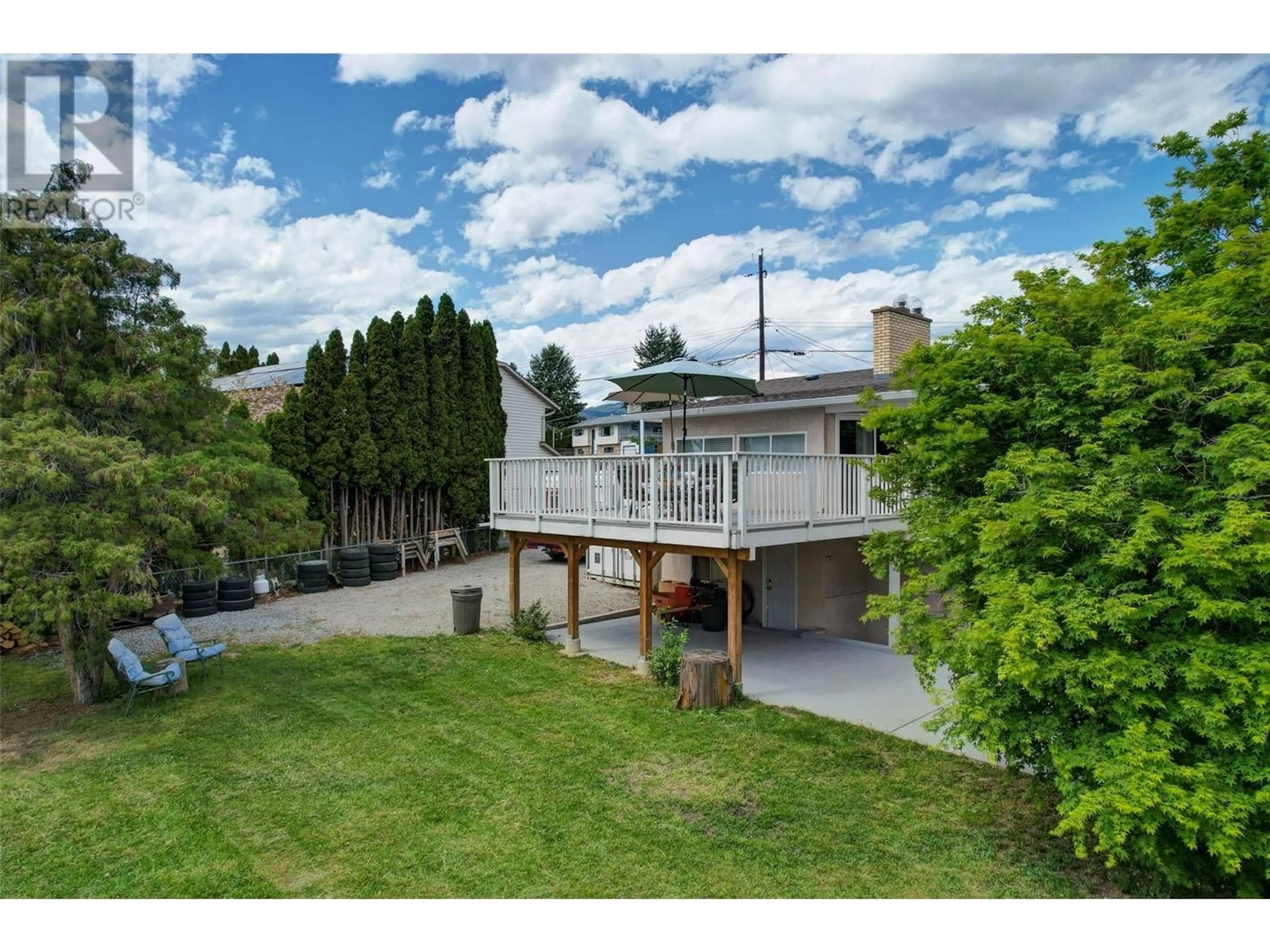 A pic from outside/outdoor area/front of a property/back of a property/a pic from drone, unknown for 2169 PETERS ROAD, West Kelowna British Columbia V4T2C3