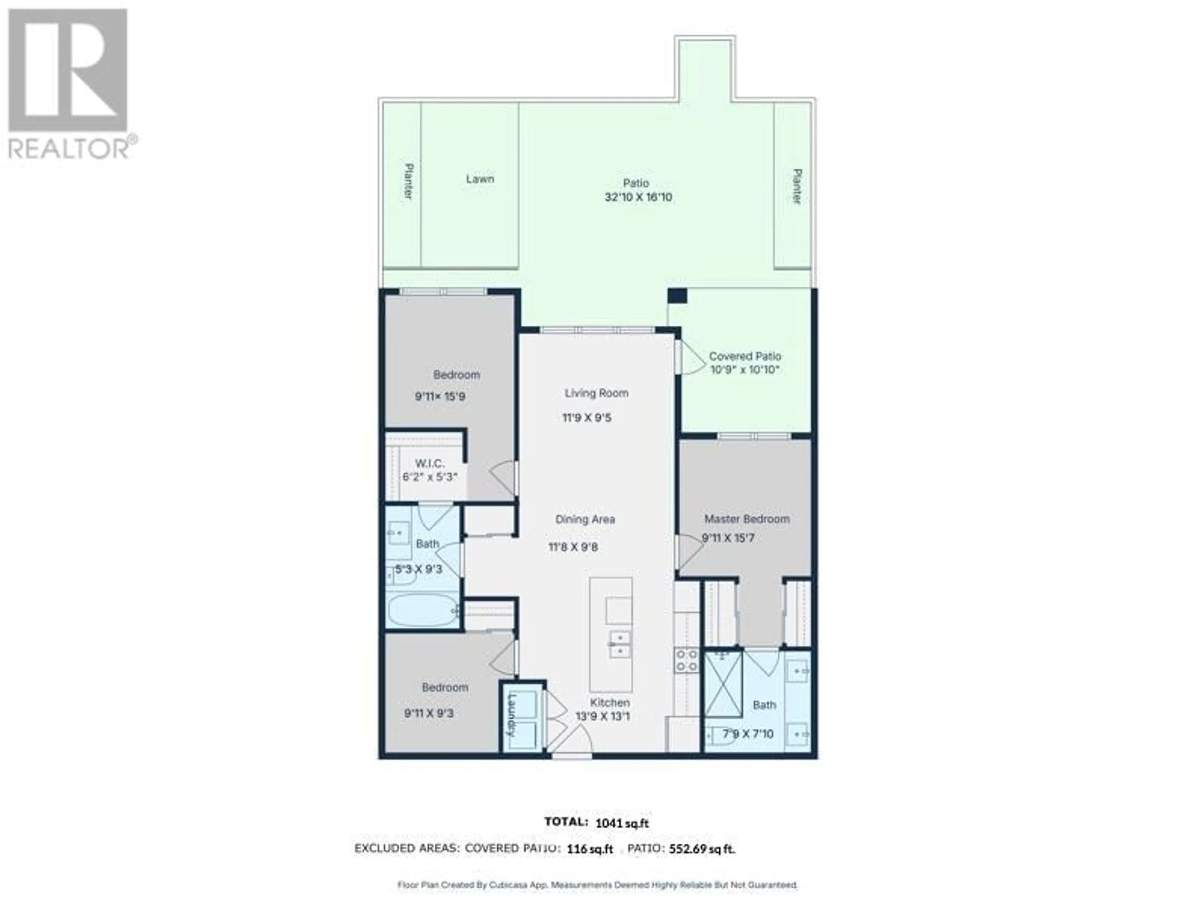 Floor plan for 108 - 1800 RICHTER STREET, Kelowna British Columbia V1Y2M6